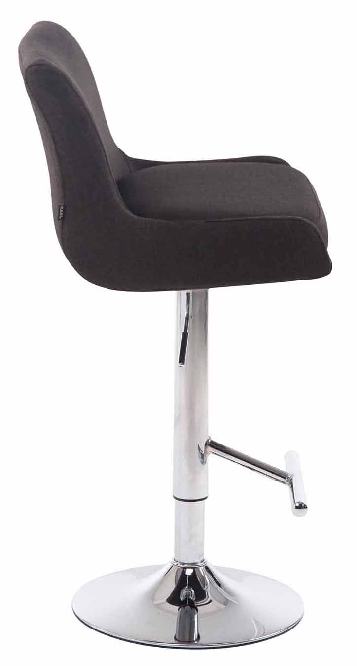 Lot de 2 Tabourets de bar Club en Tissu