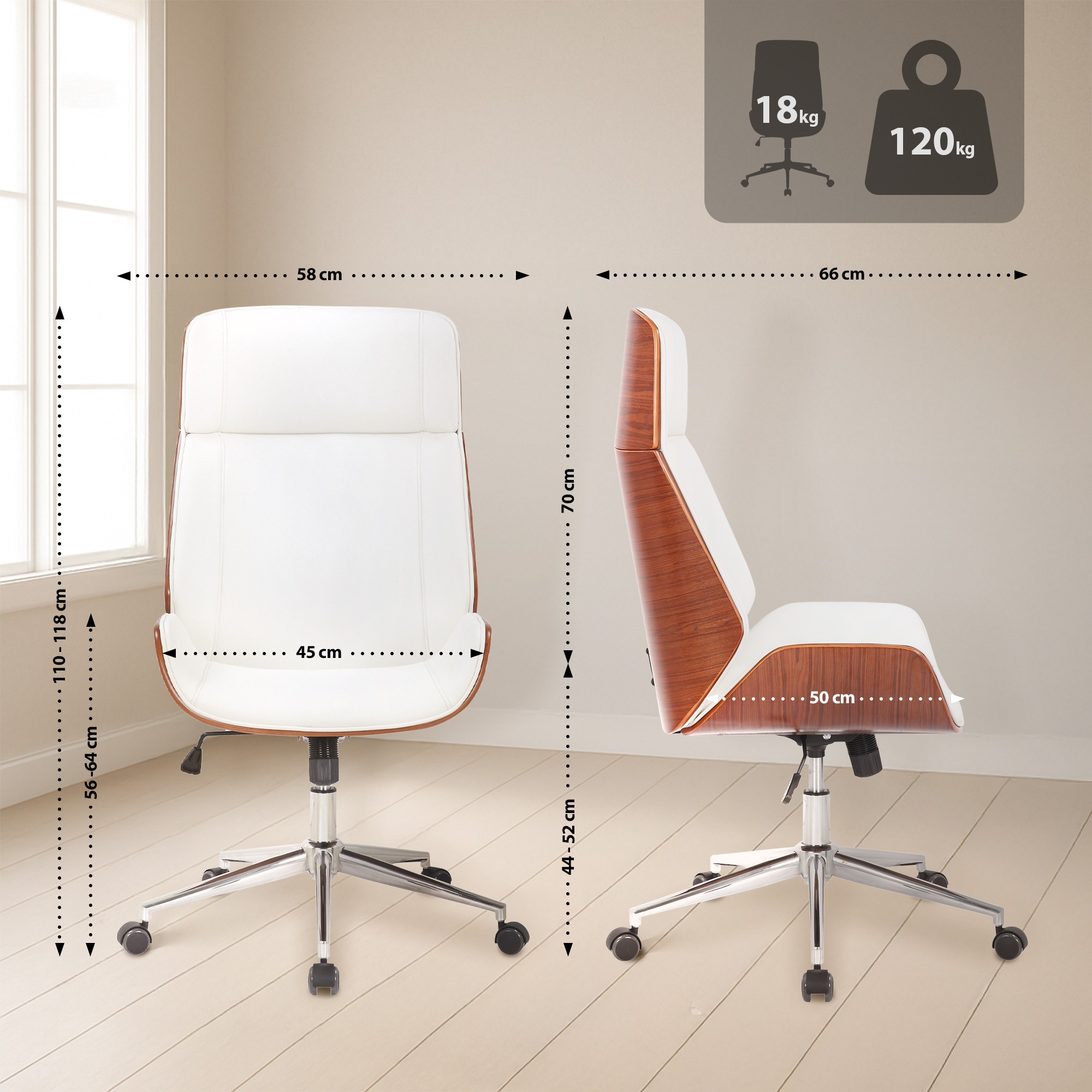 Chaise de bureau Varel