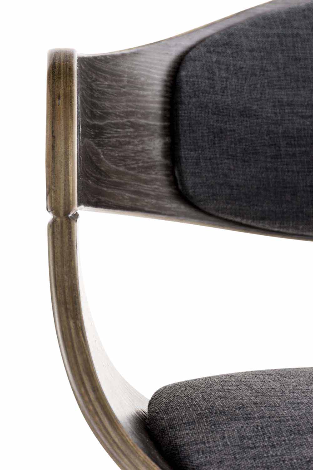 Chaise retro Kingston en tissu