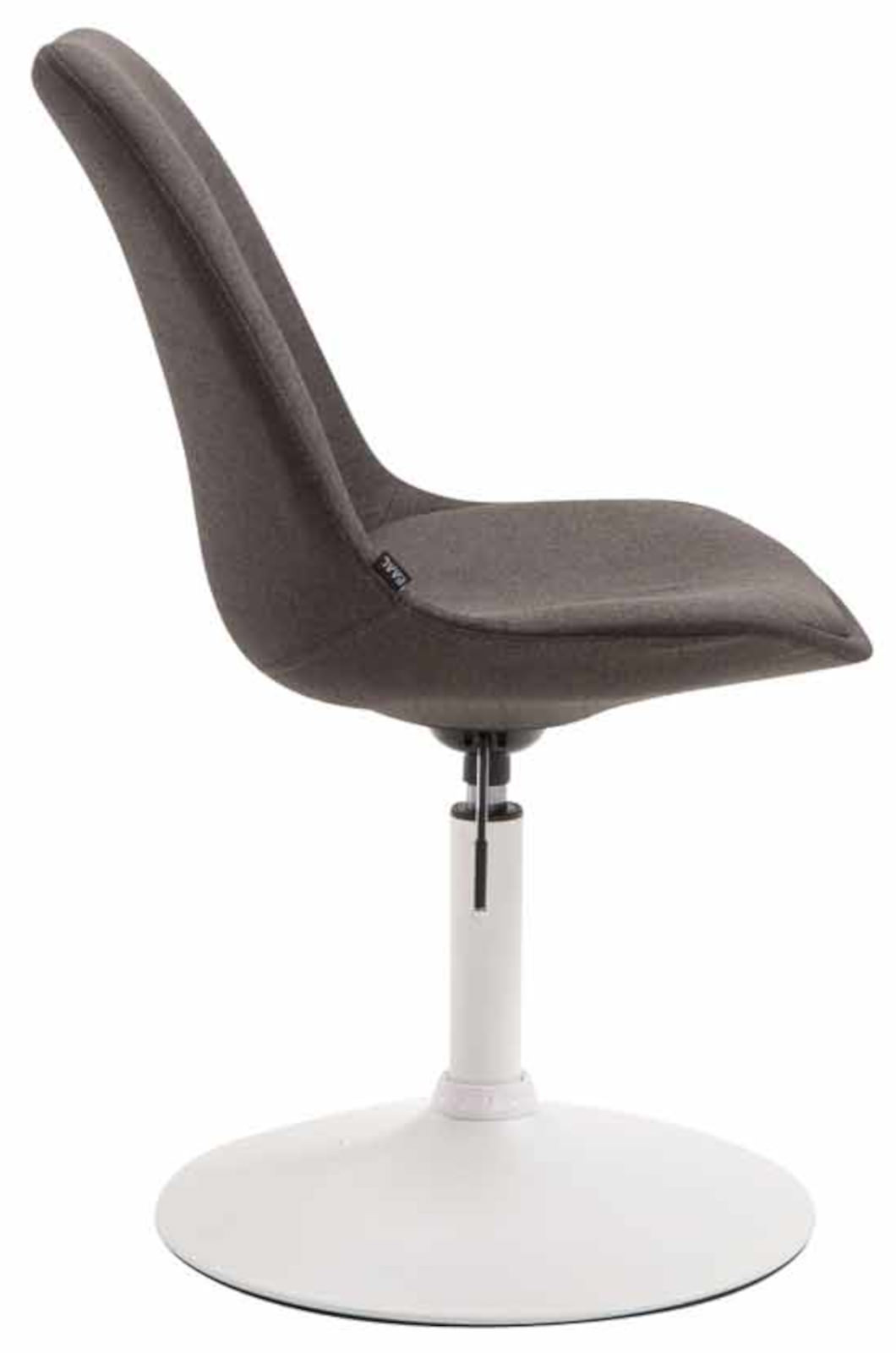 Lot de 4 Chaises de salle à manger Maverick tissu avec pied trompette