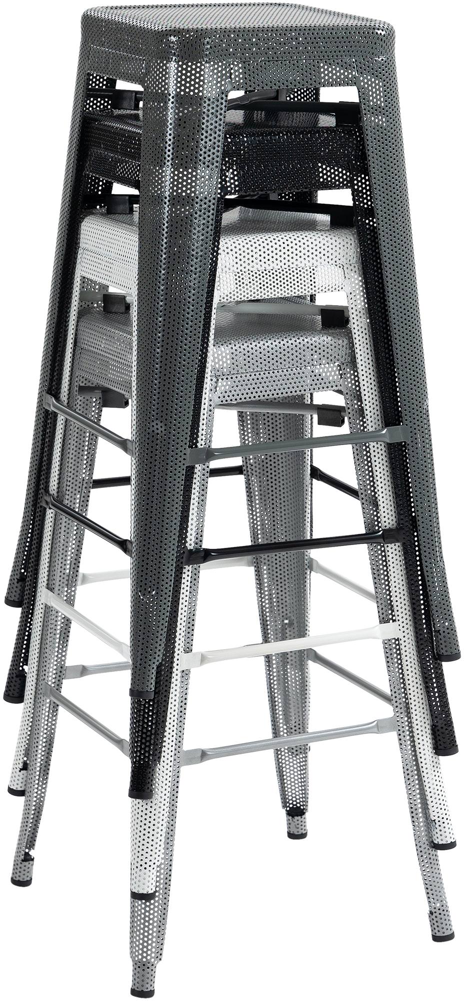 Lot de 4 tabourets de bar Fletcher