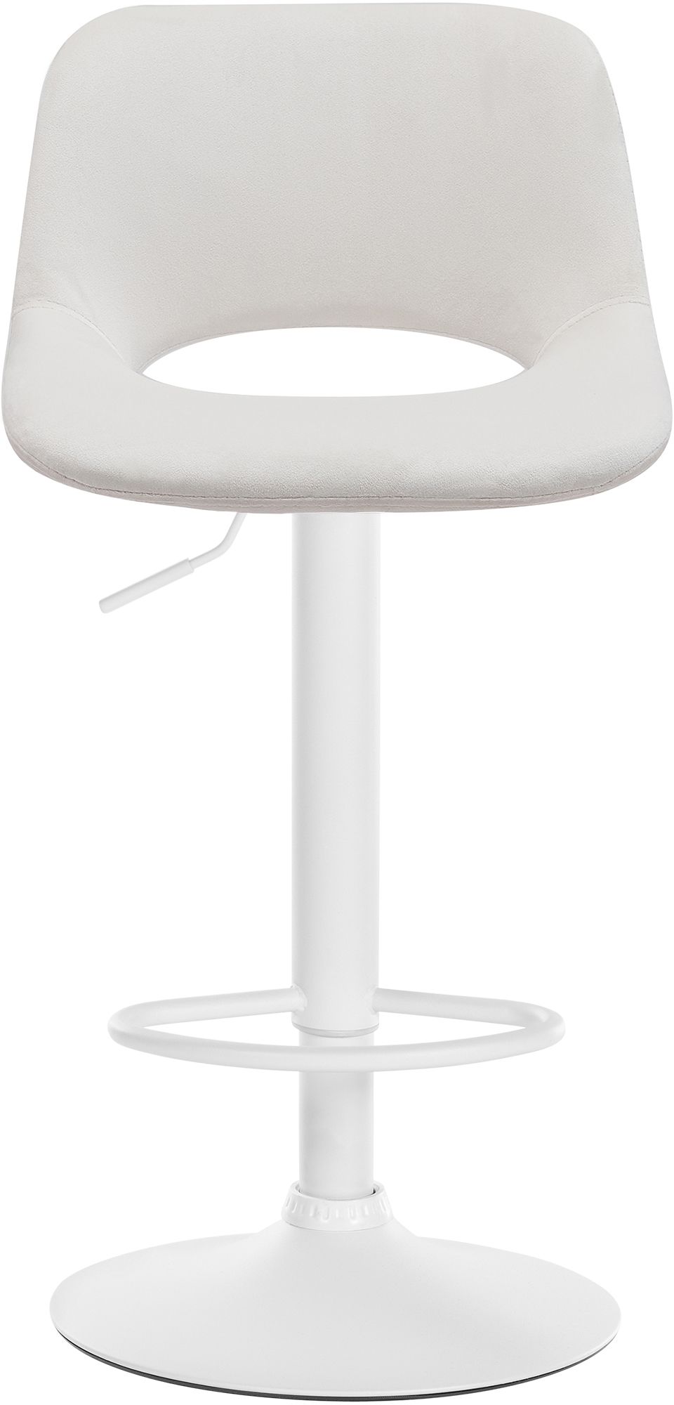 Tabouret de bar Camden velours