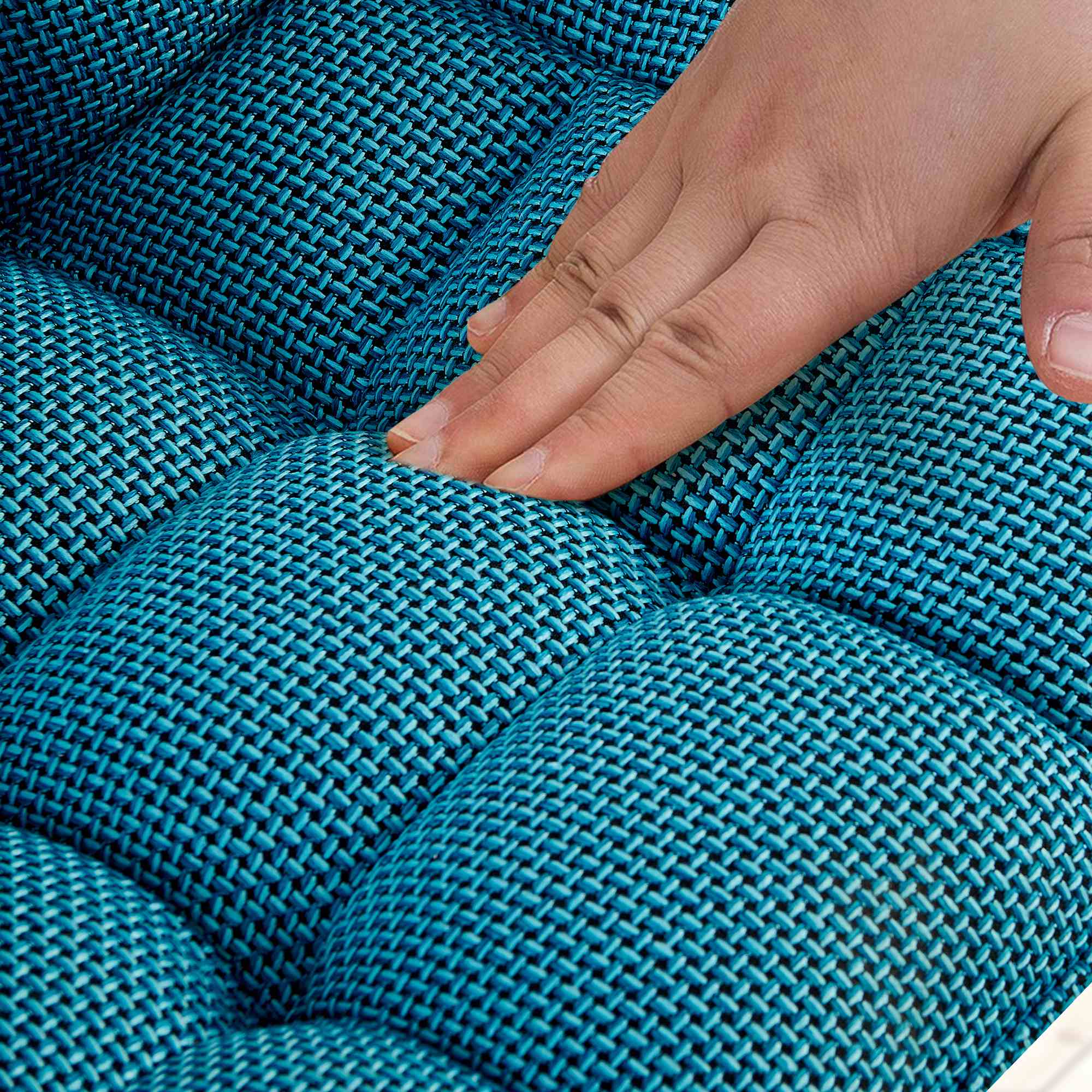 4 x Chaise Saranda en Tissu avec matellassage élégant