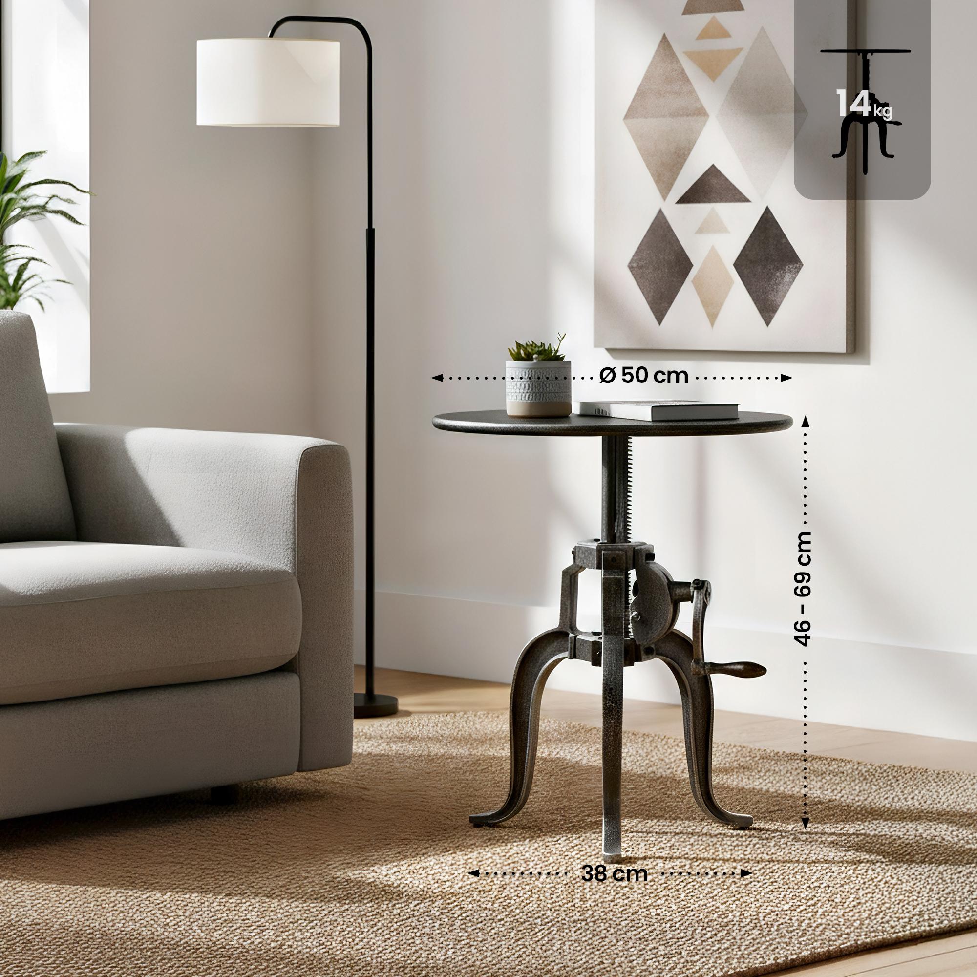 Table d'appoint Marcos 50 cm