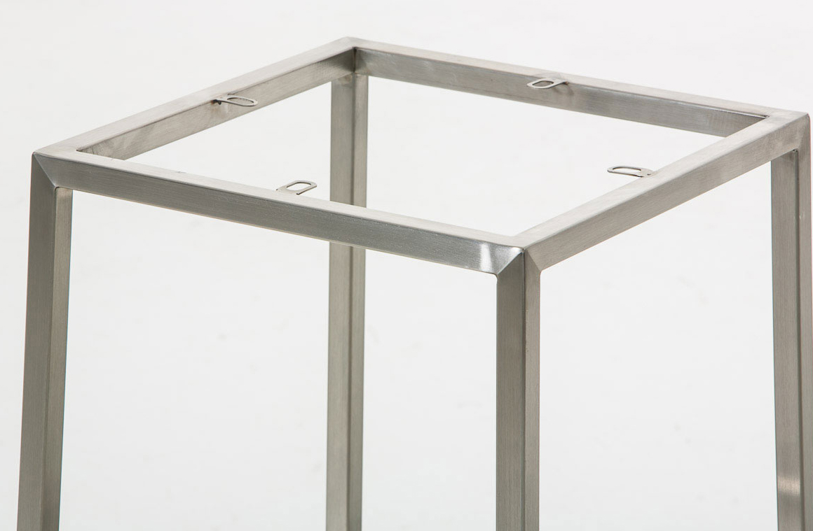 Lot de 2 tabourets de bar Montréal avec revêtement en tissu
