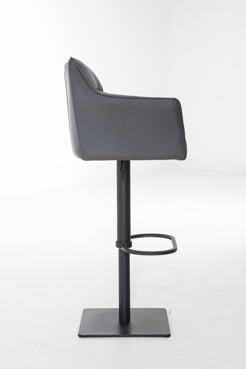 Tabouret de bar Damaso avec revetement en similicuir