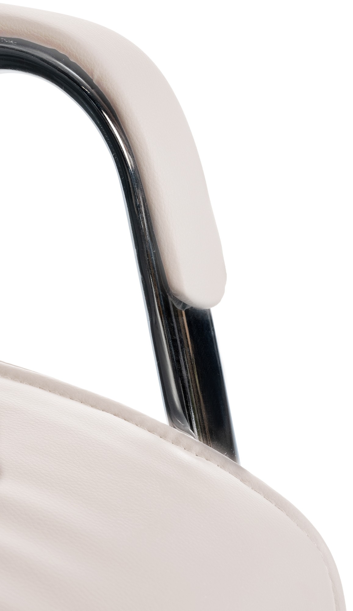 Chaise oscillante Sievert en similicuir