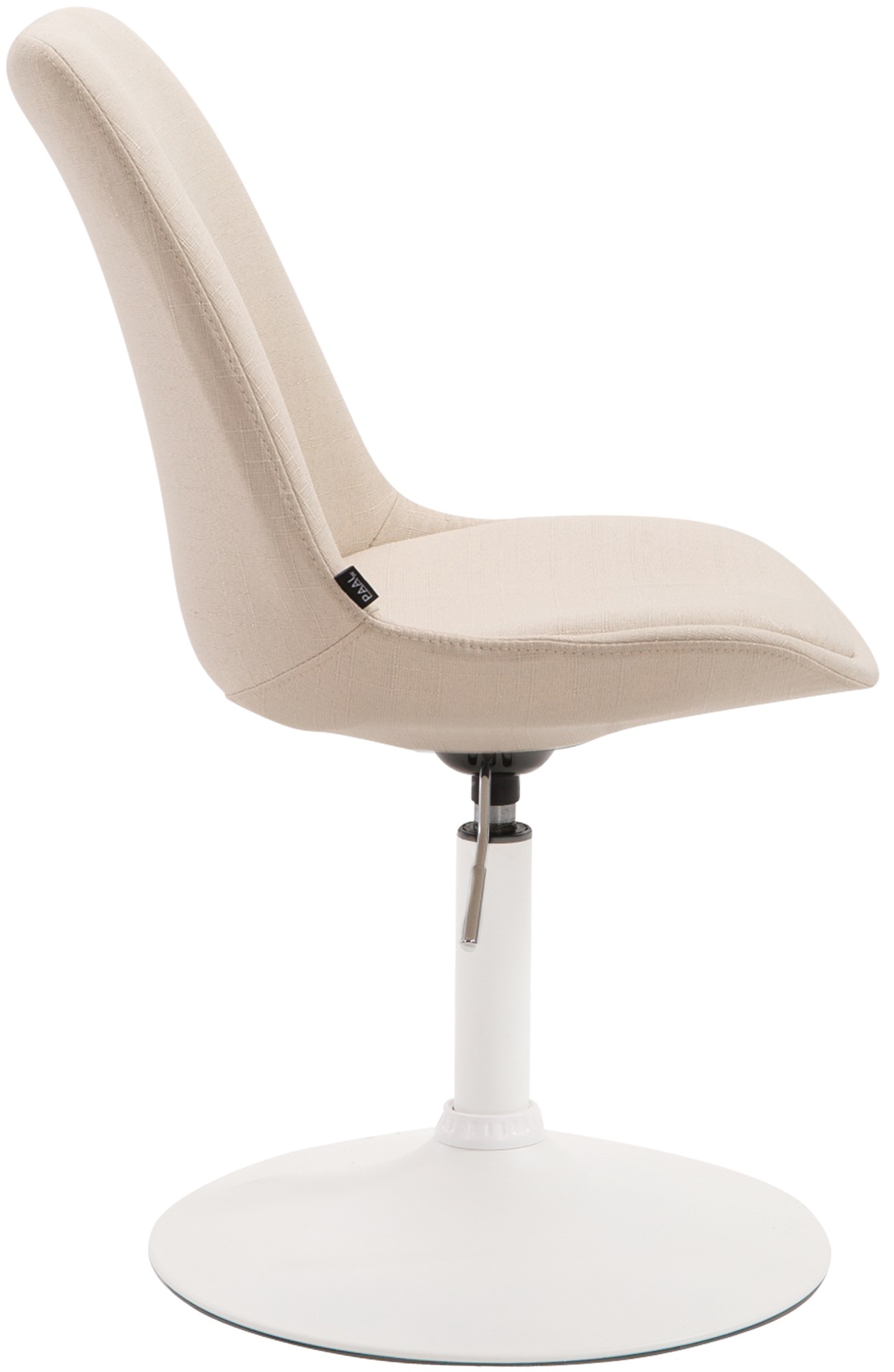 Chaise de salle à manger Maverick tissu avec pied trompette