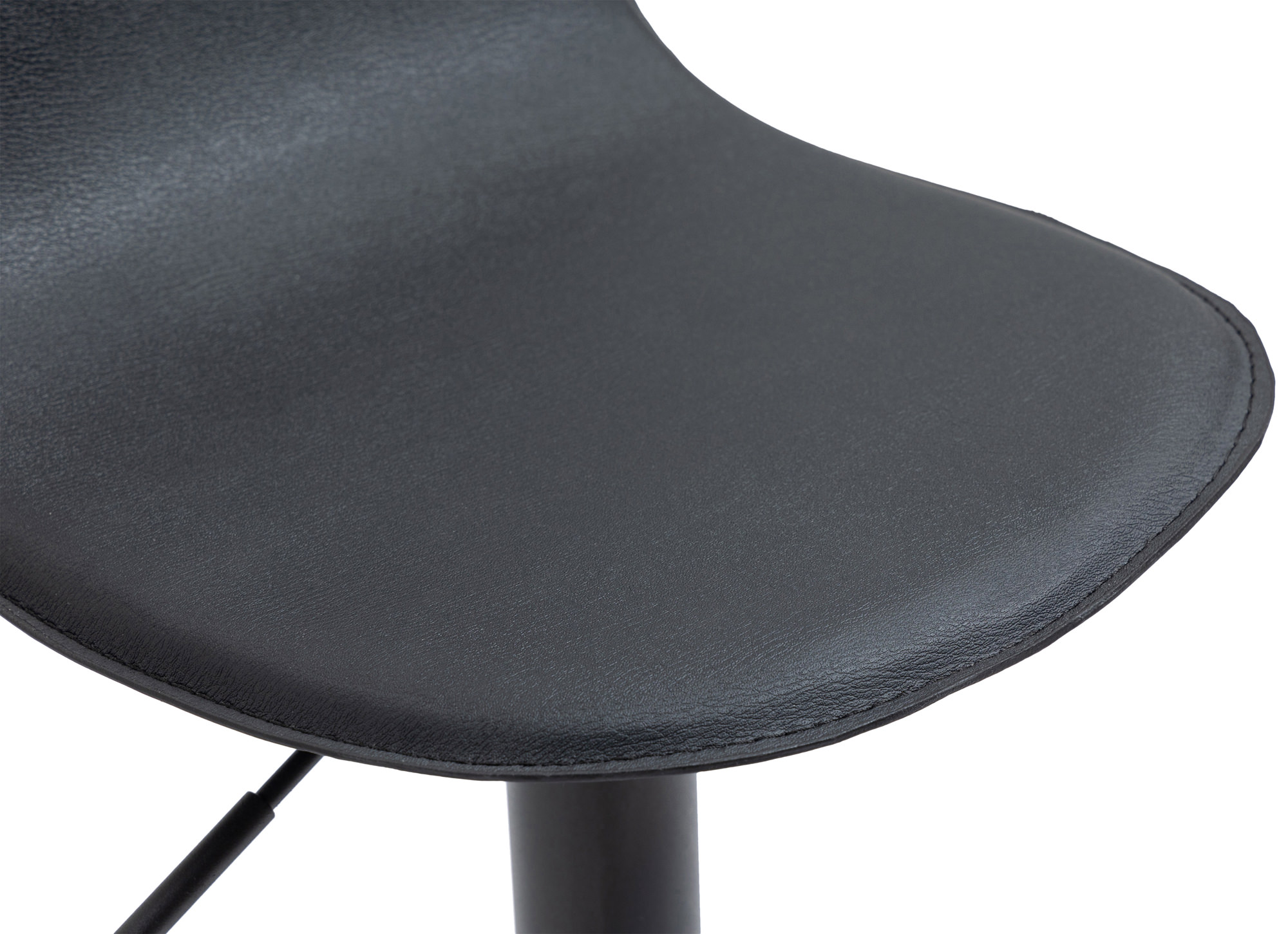 Lot de 2 tabourets de bar design Lana V2 similicuir