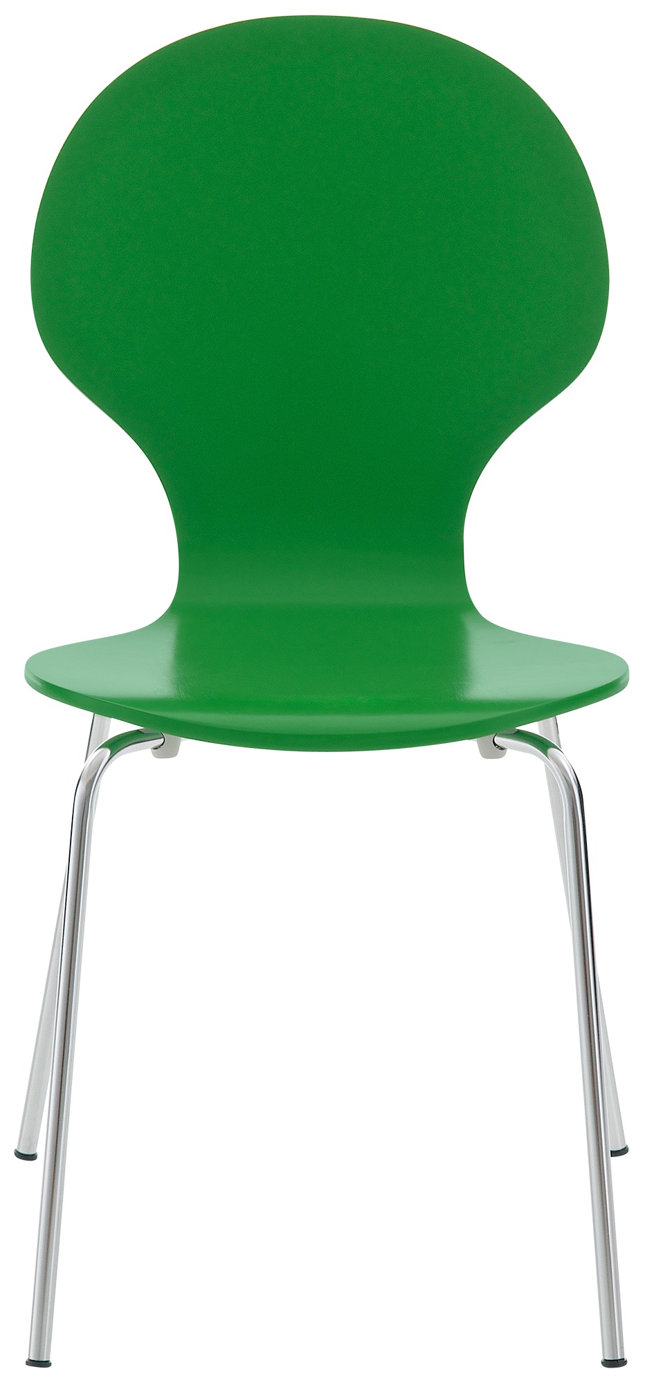 Lot de 16 chaises empilables en bois Diego