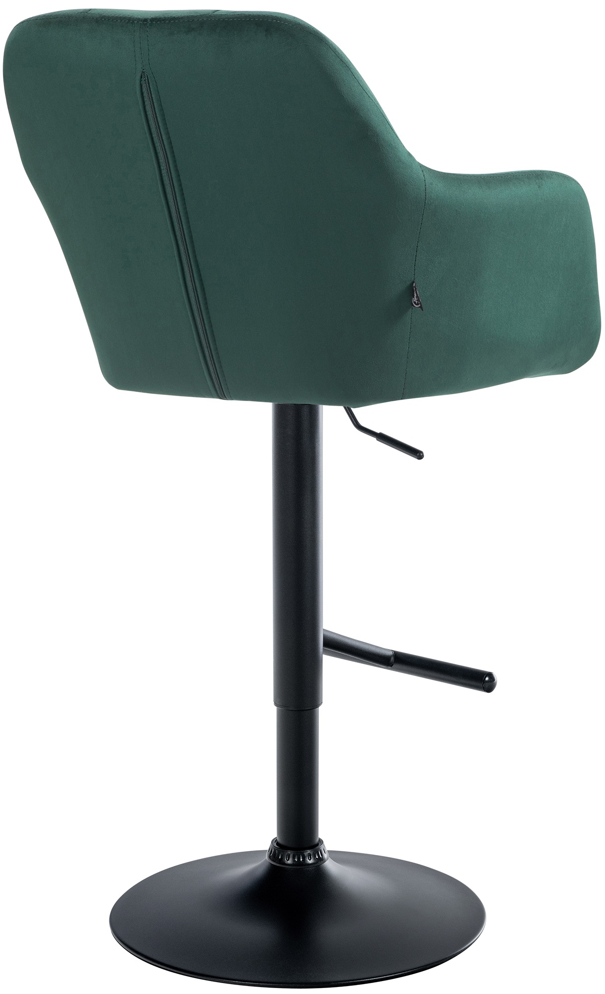 Tabouret de bar Natoma velours
