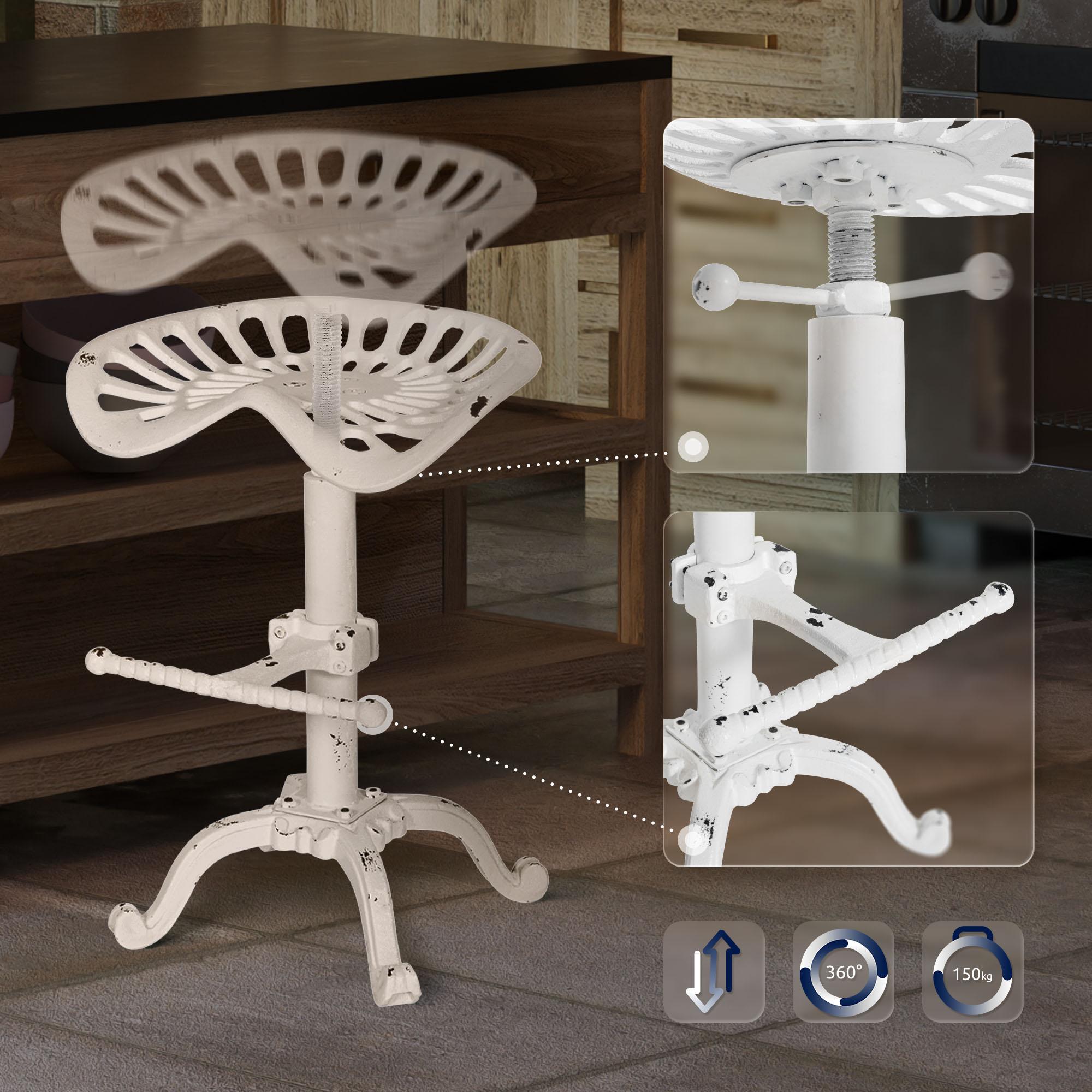 Tabouret de bar Butch au style industriel