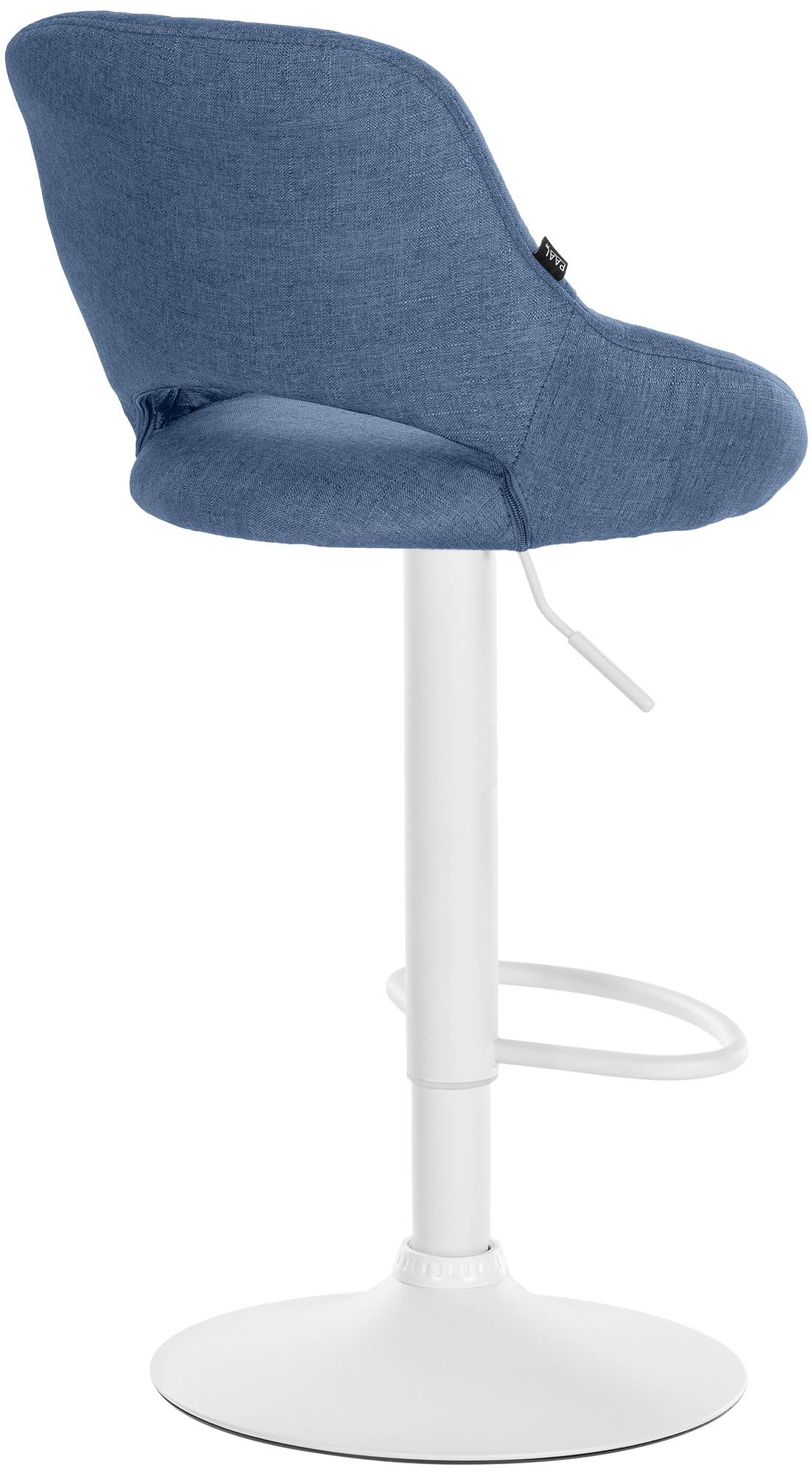 Lot de 2 tabourets de bar Milet en tissu