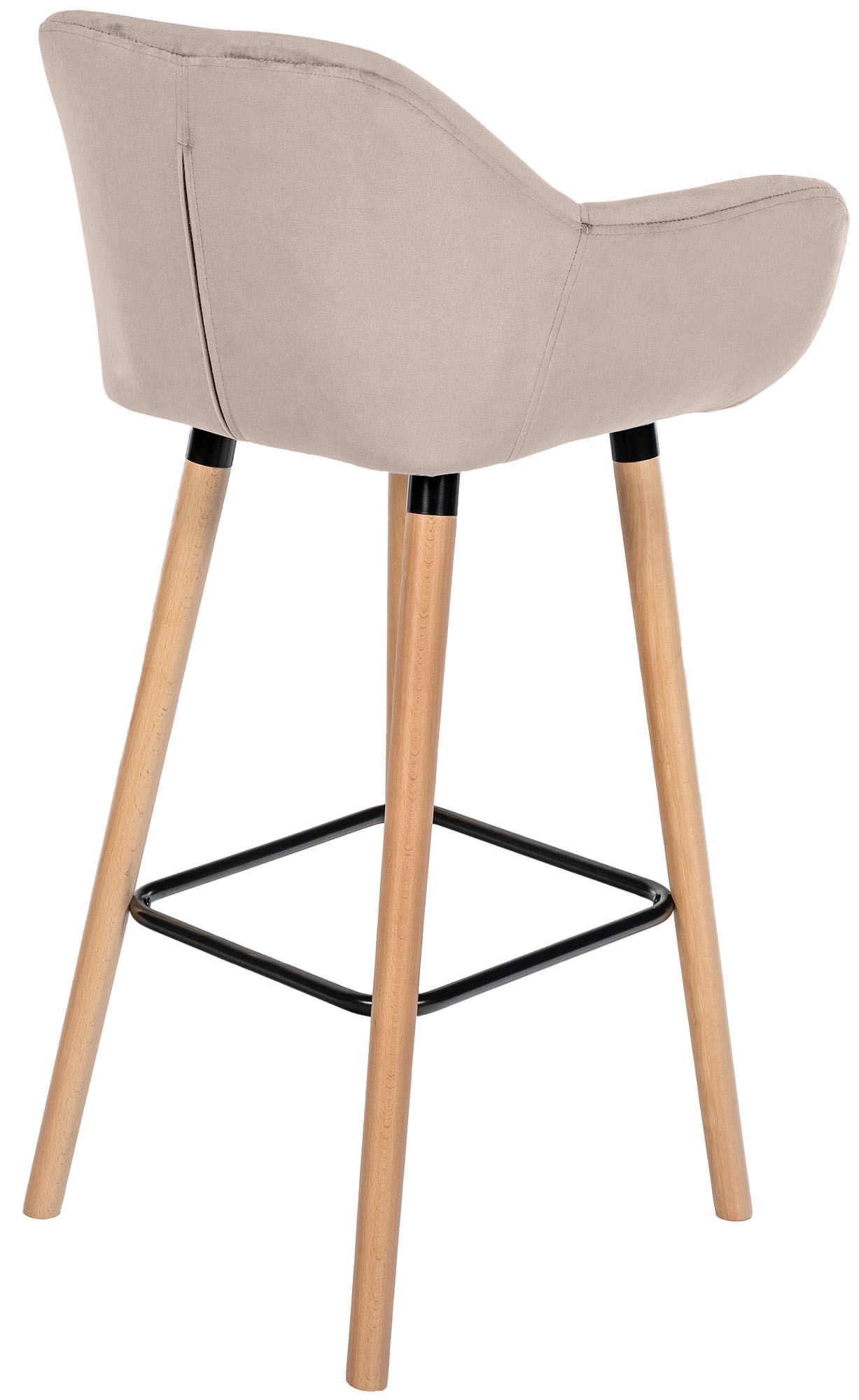 Tabouret de Bar Grant Velours