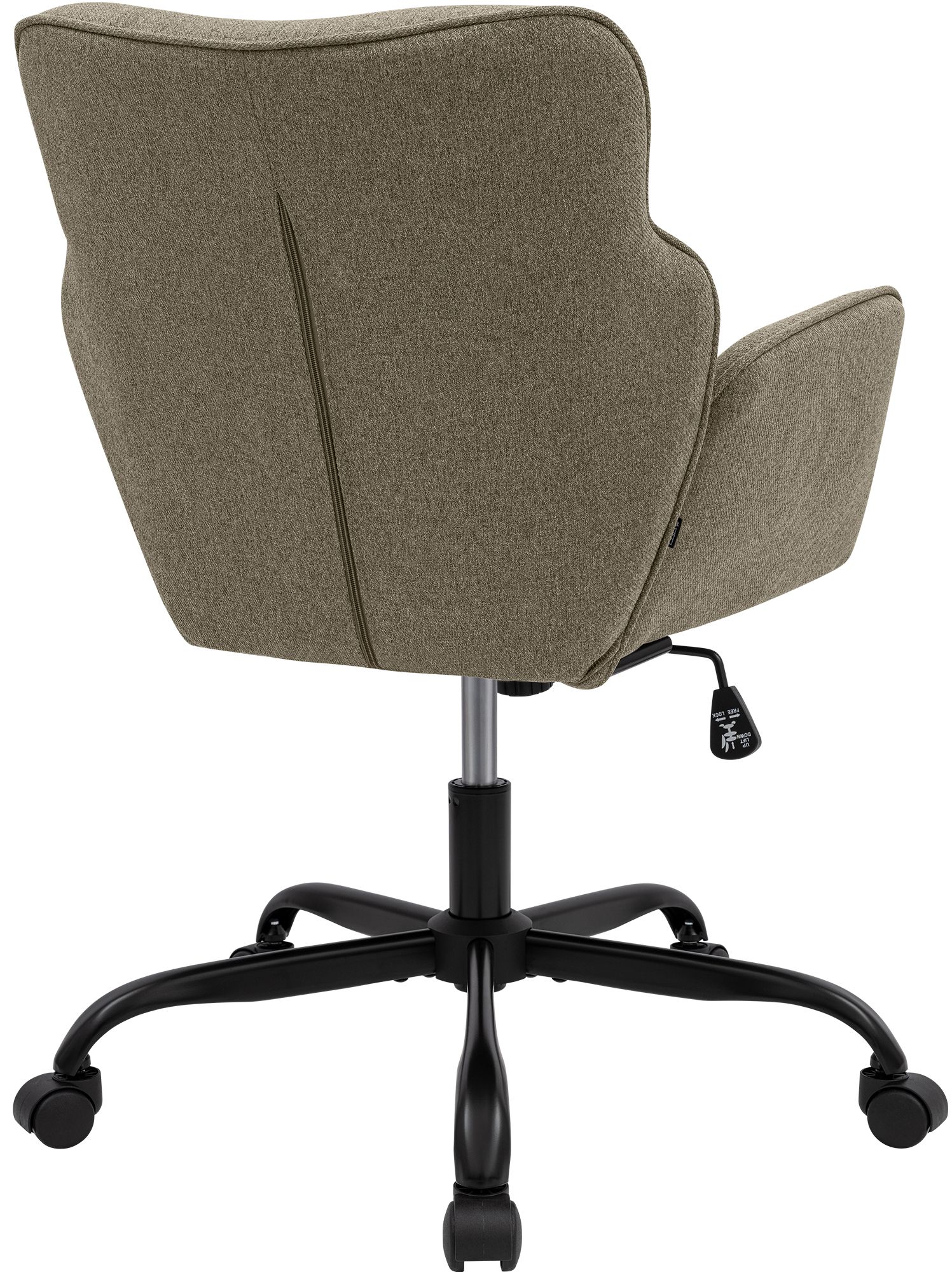 Chaise de bureau Amado tissu