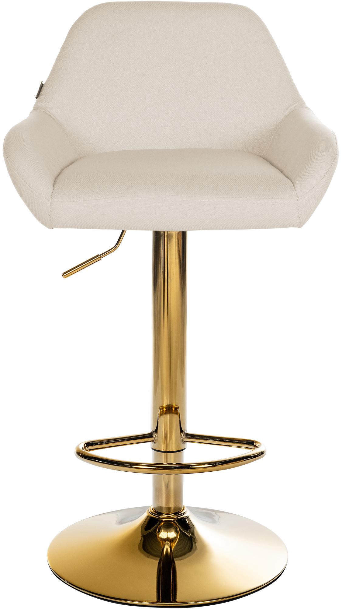 Tabouret de bar Braga Gold Tissu