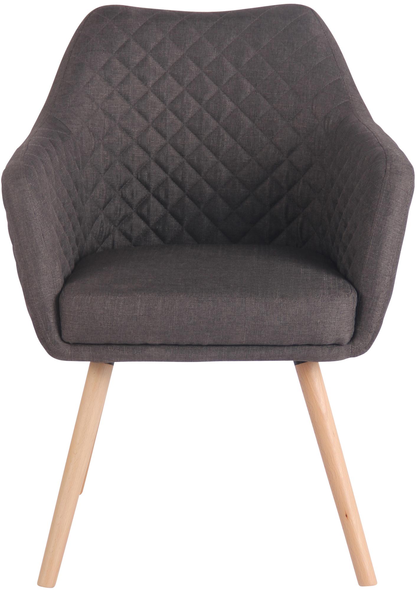 Chaise de salle à manger Gent en tissu