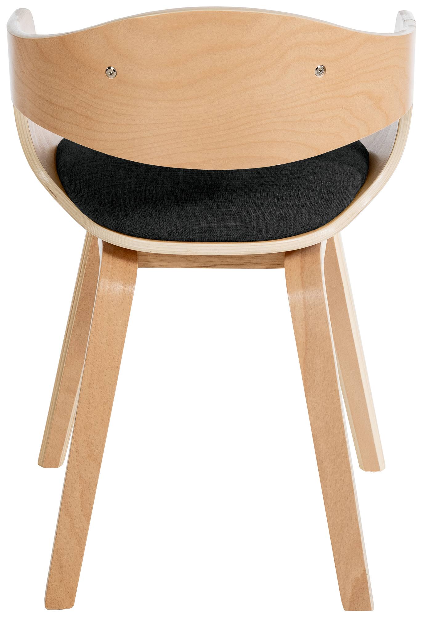 Chaise retro Kingston en tissu