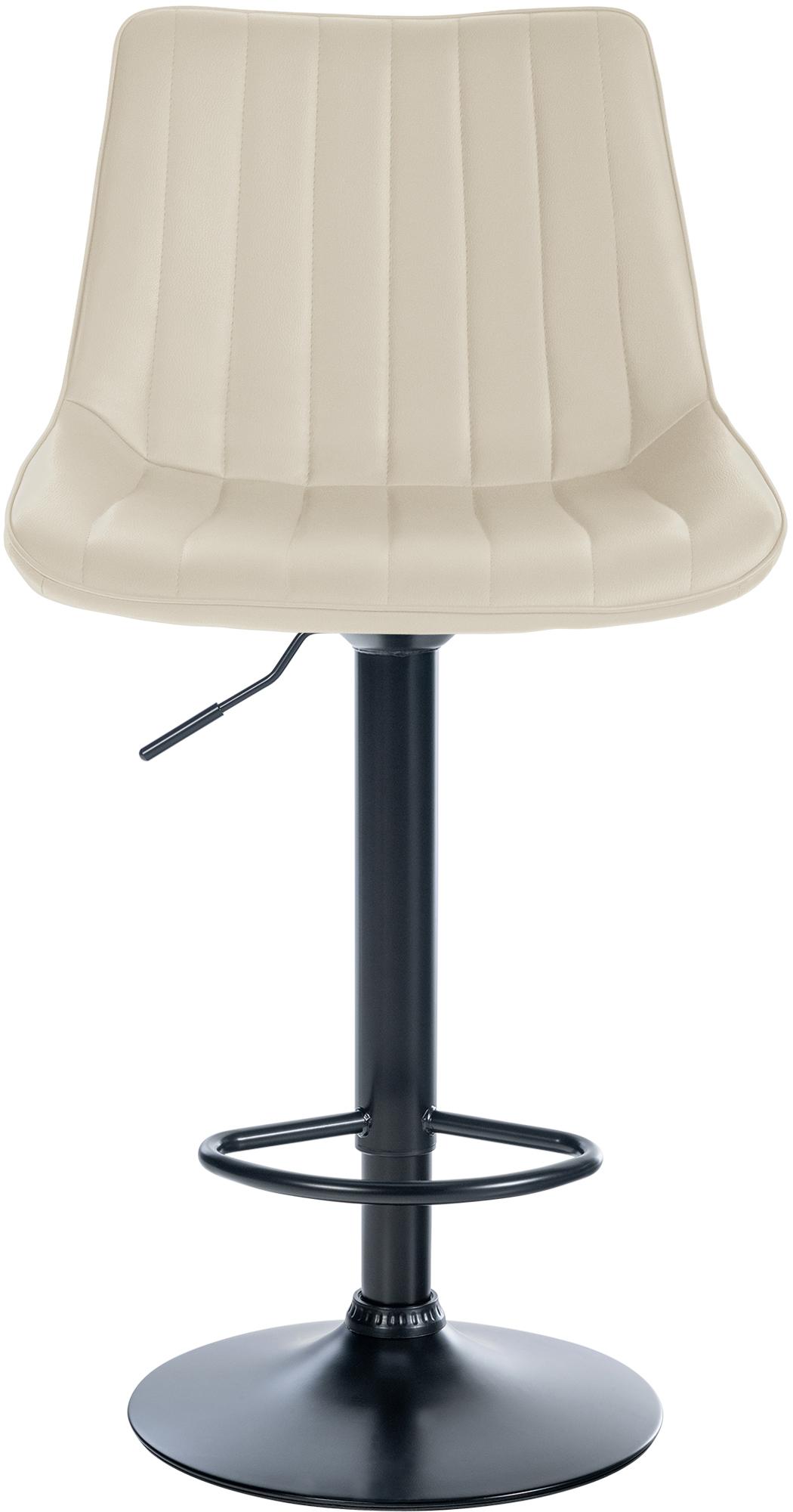 Lot de 2 tabourets de bar Toni en similicuir