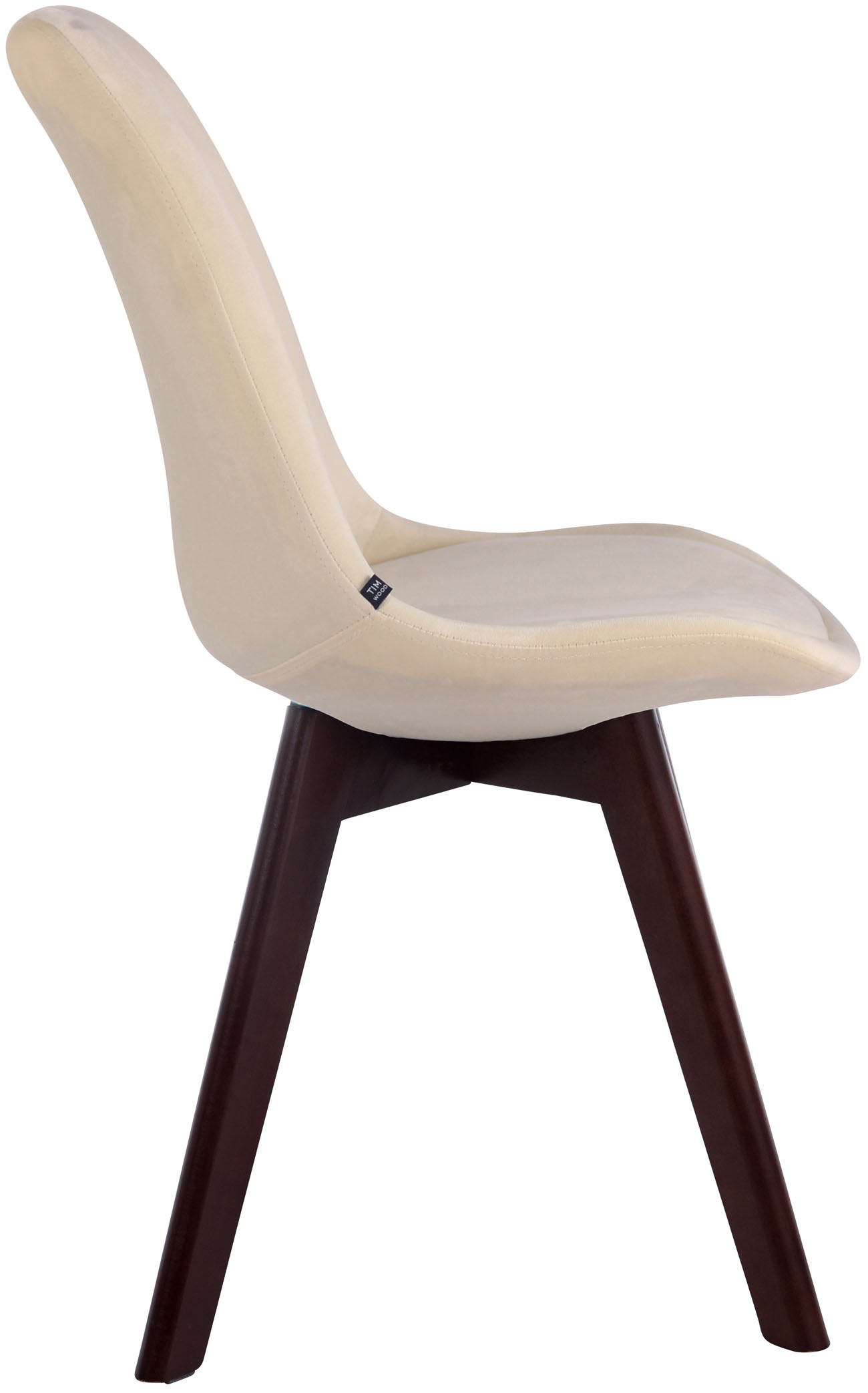 Lot de 4 Chaises de salle à manger Borneo V2 en velours