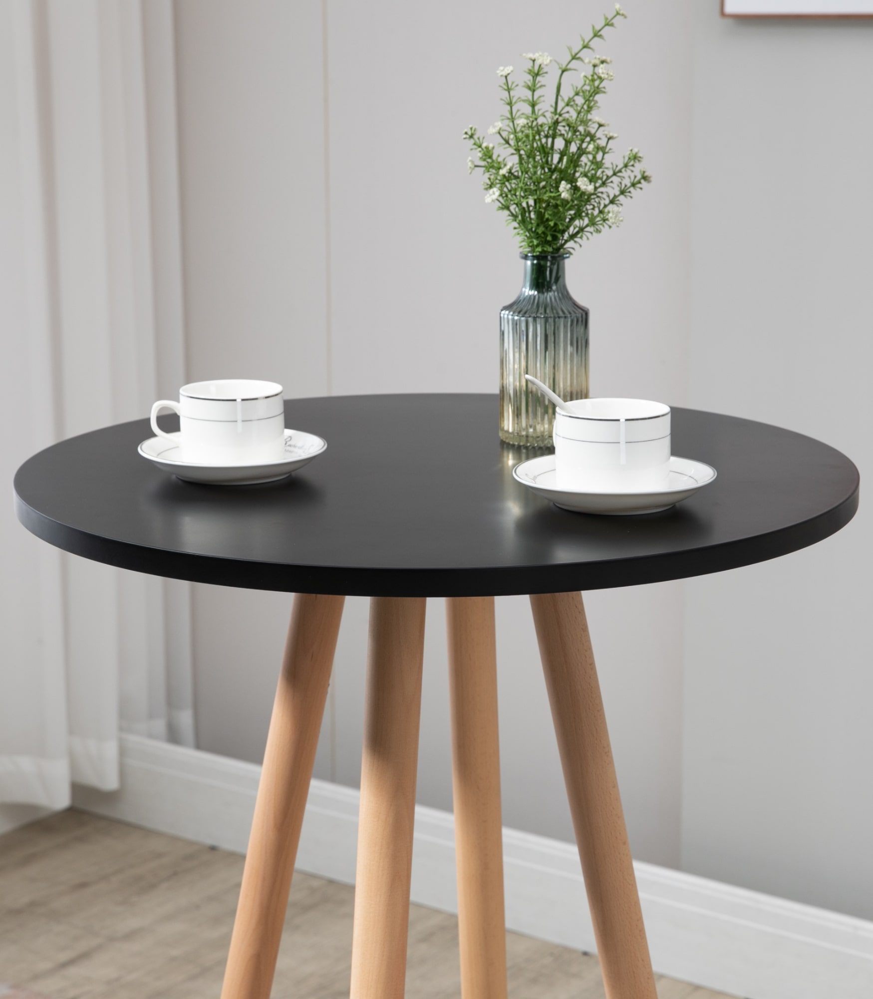 Table haute de bar Livia en Bois