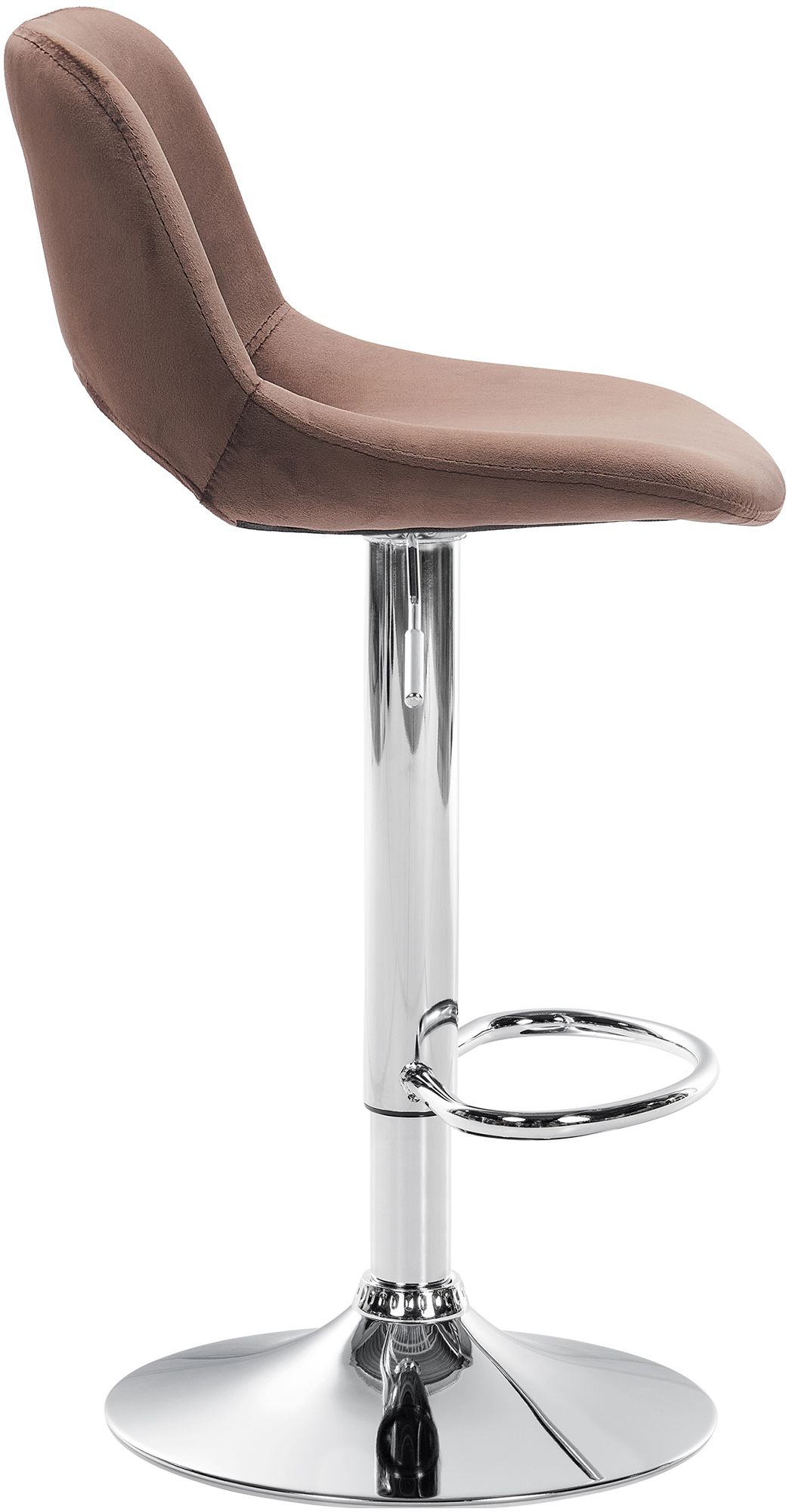 Tabouret de bar Camden velours