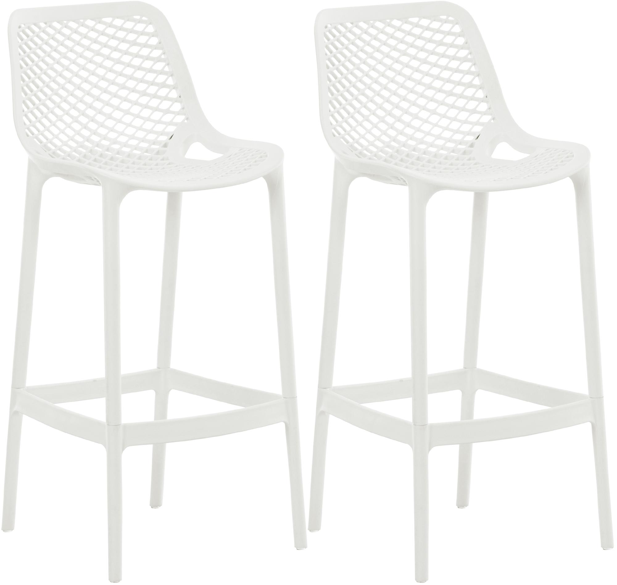 Lot de 2 tabourets de bar extérieurs Air