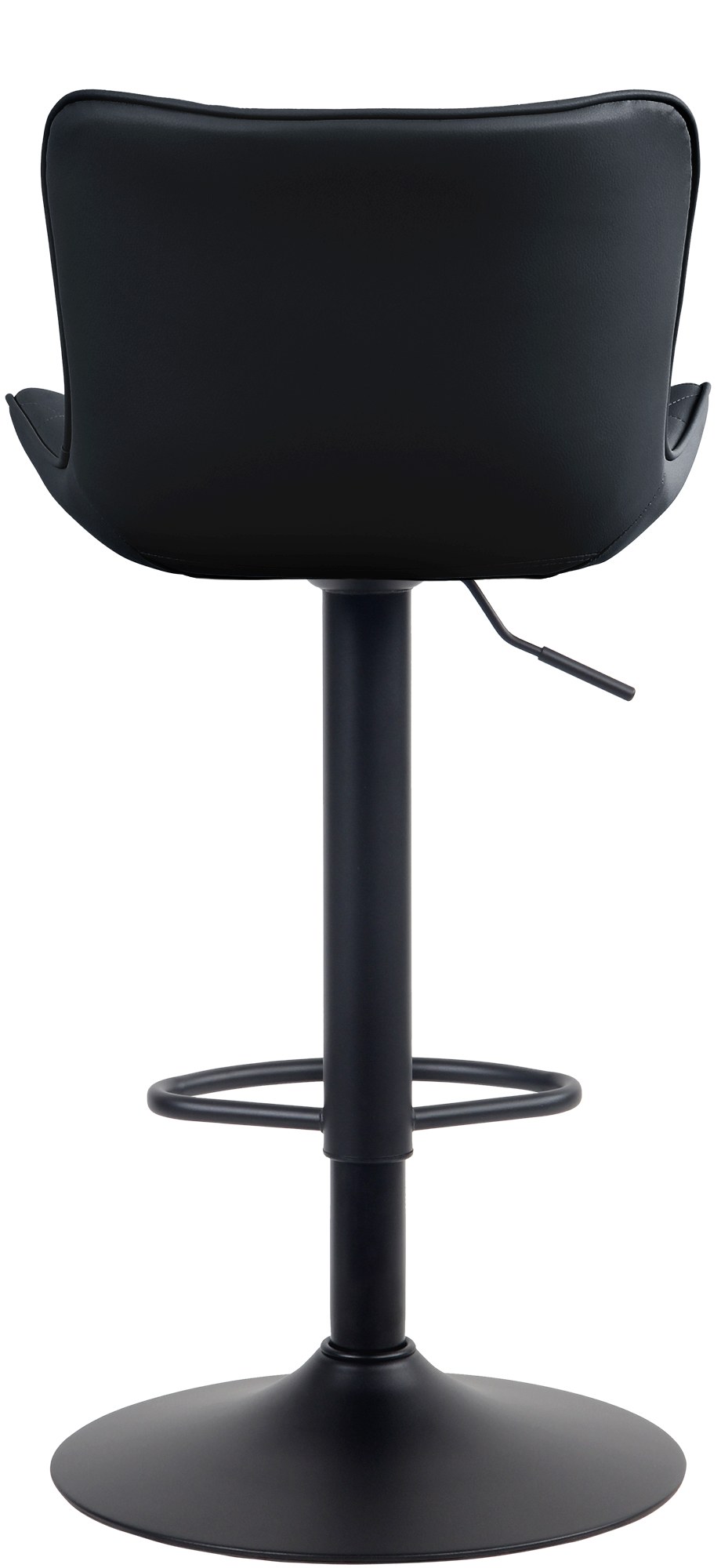 Tabouret de bar Emma Pied en Métal Hauteur réglable Siège pivotant