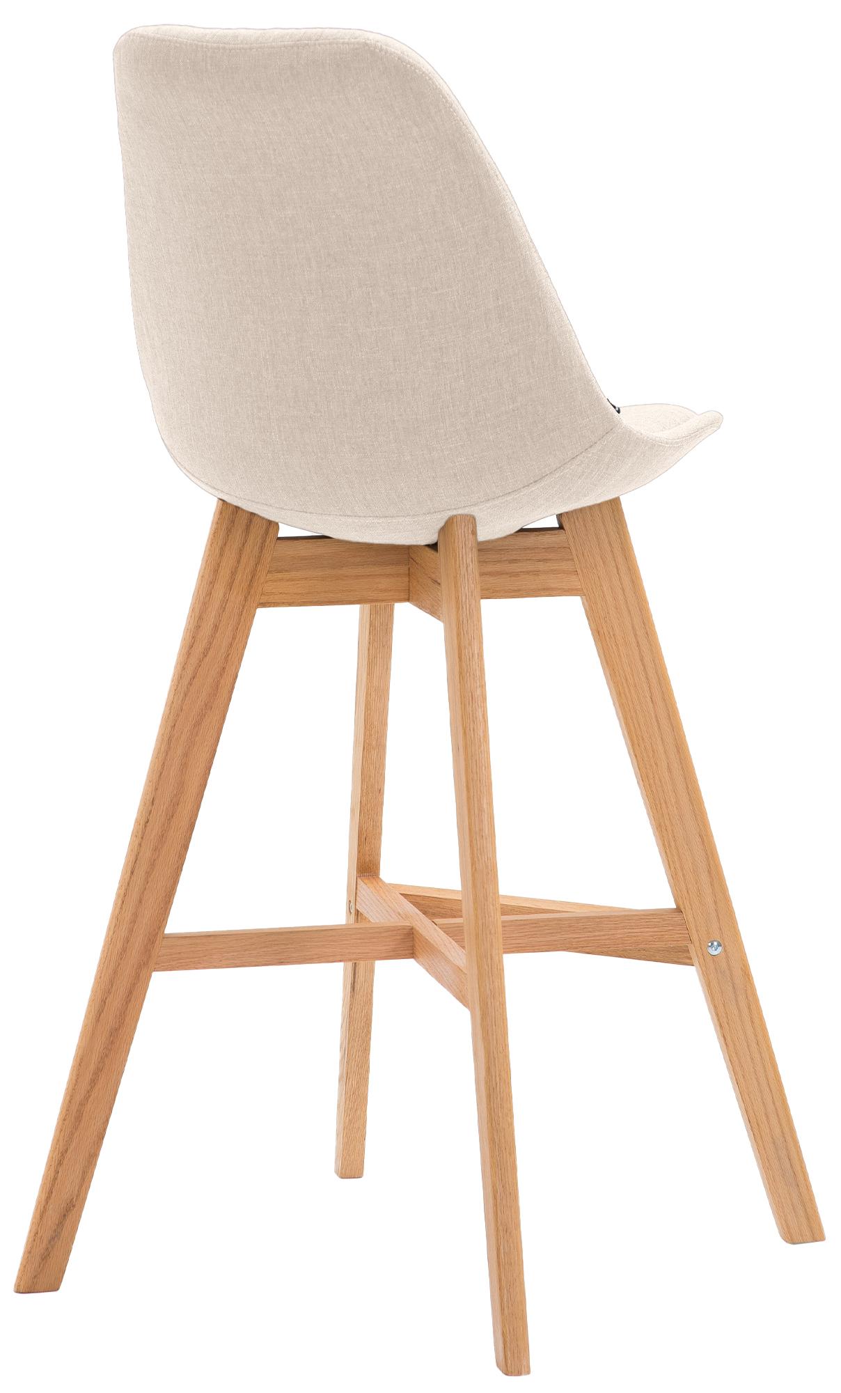 Tabouret de bar Cannes en tissu