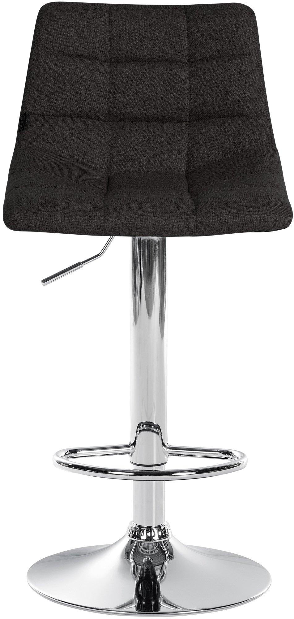 Lot de 2 tabourets de bar Jerry tissu