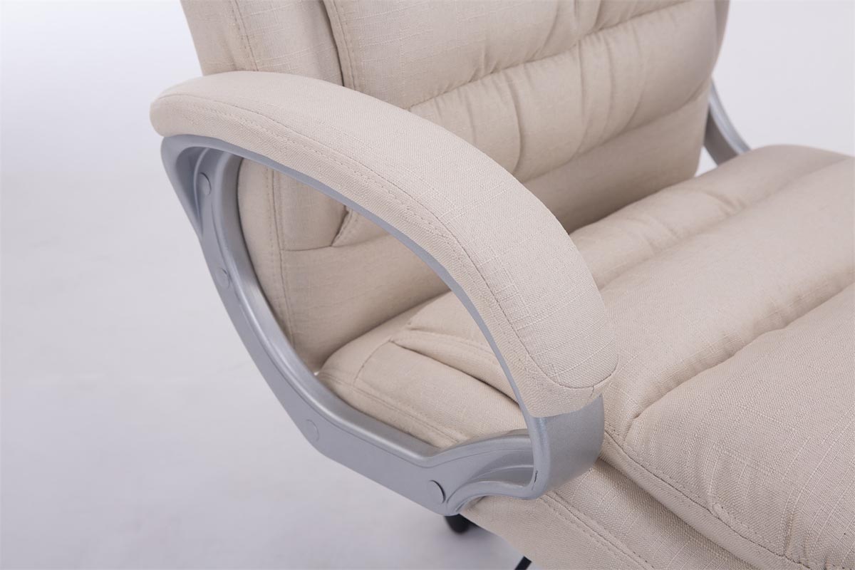 Fauteuil de bureau XXL Vancouver Tissu