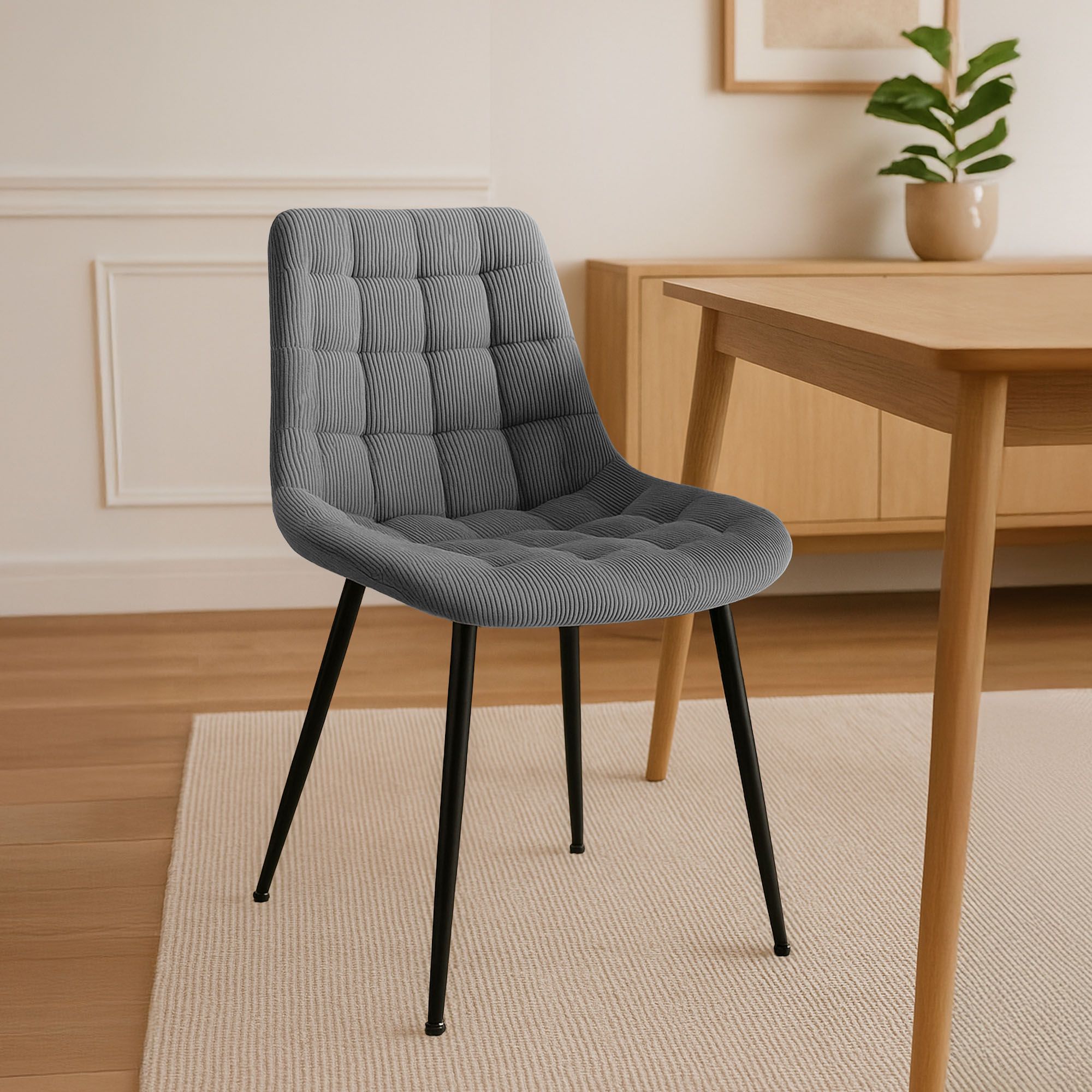 Chaise de salle à manger Sardna Cord