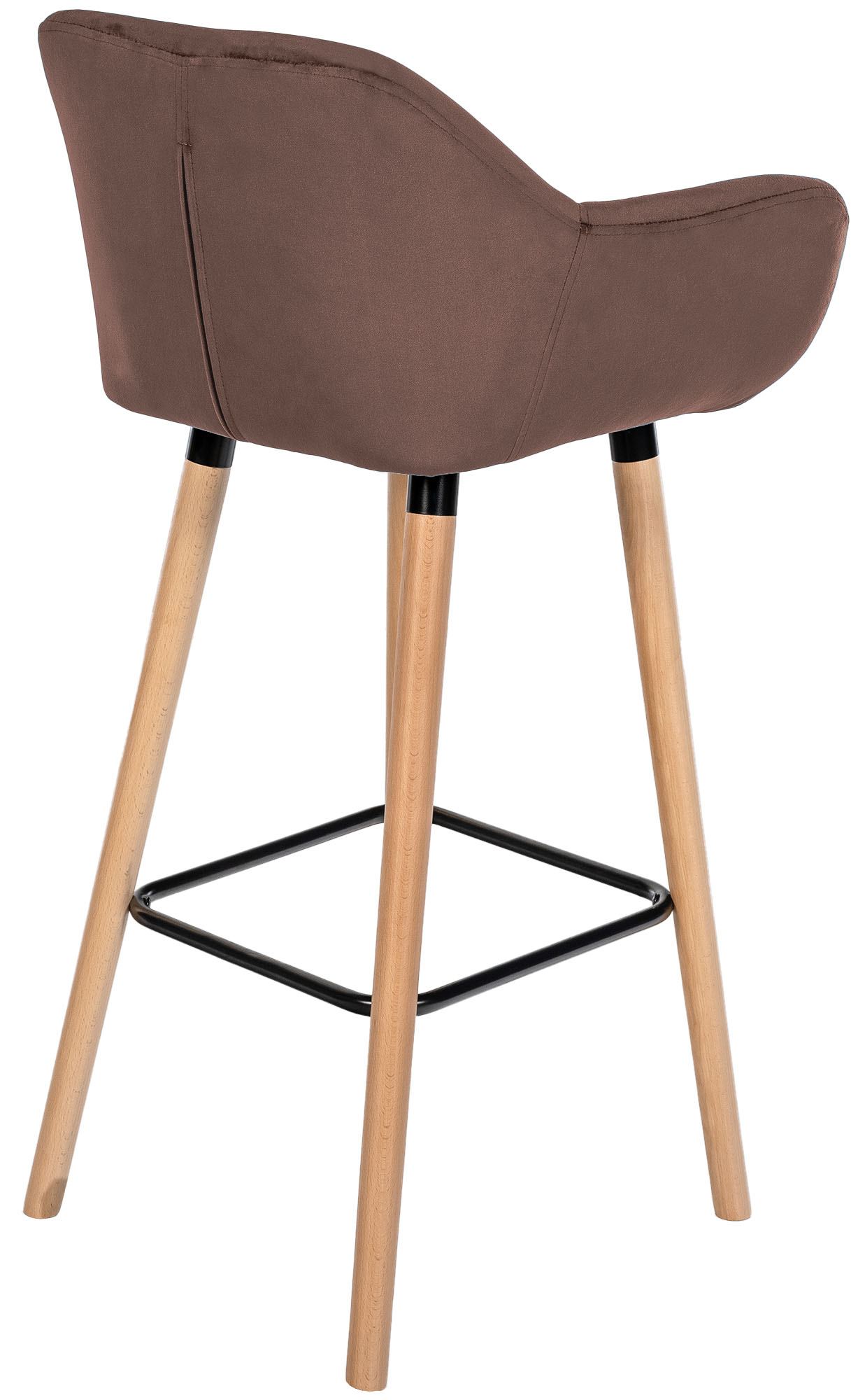 Tabouret de Bar Grant Velours