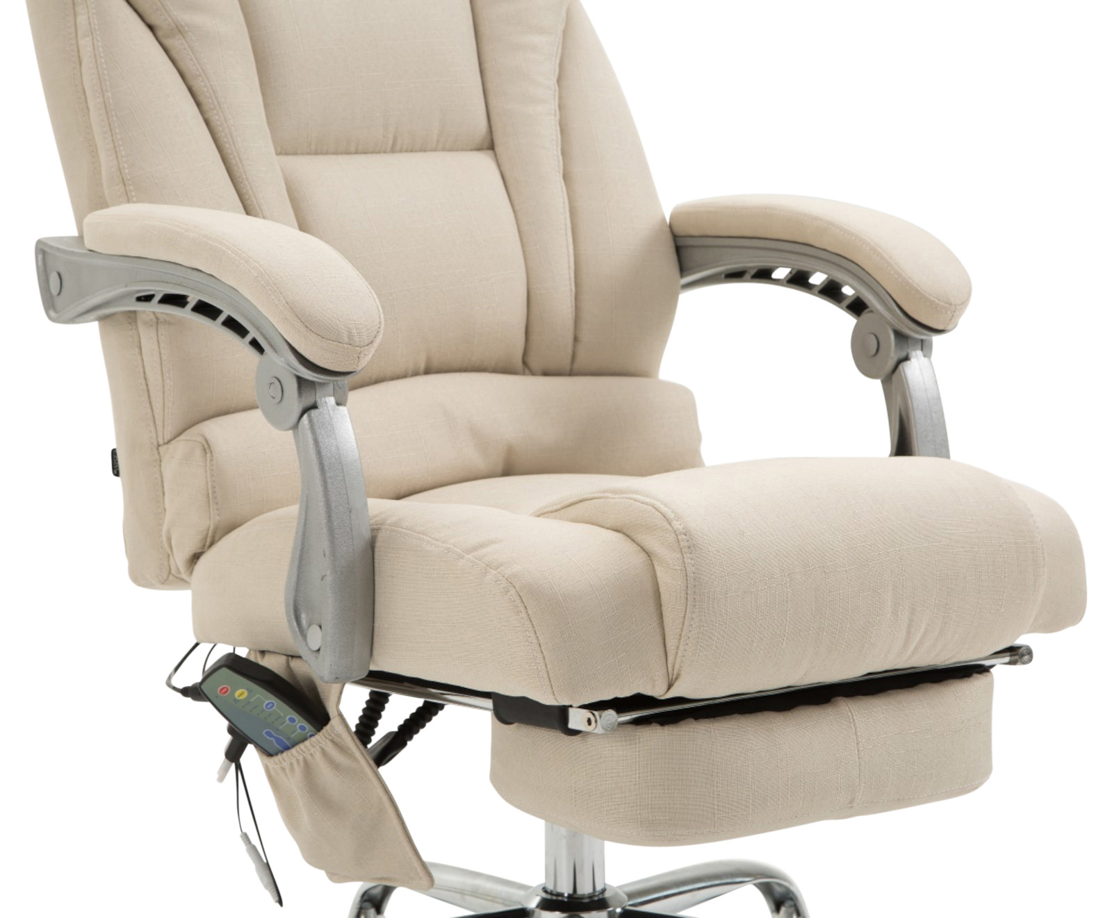 Fauteuil de bureau Pacific avec fonction massage tissu