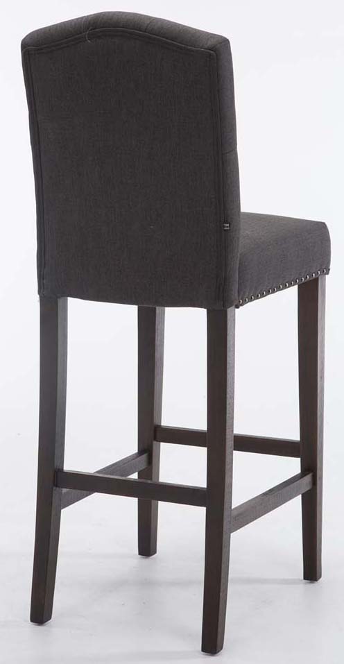 Lot de 2 Tabourets de Bar Louise Tissu