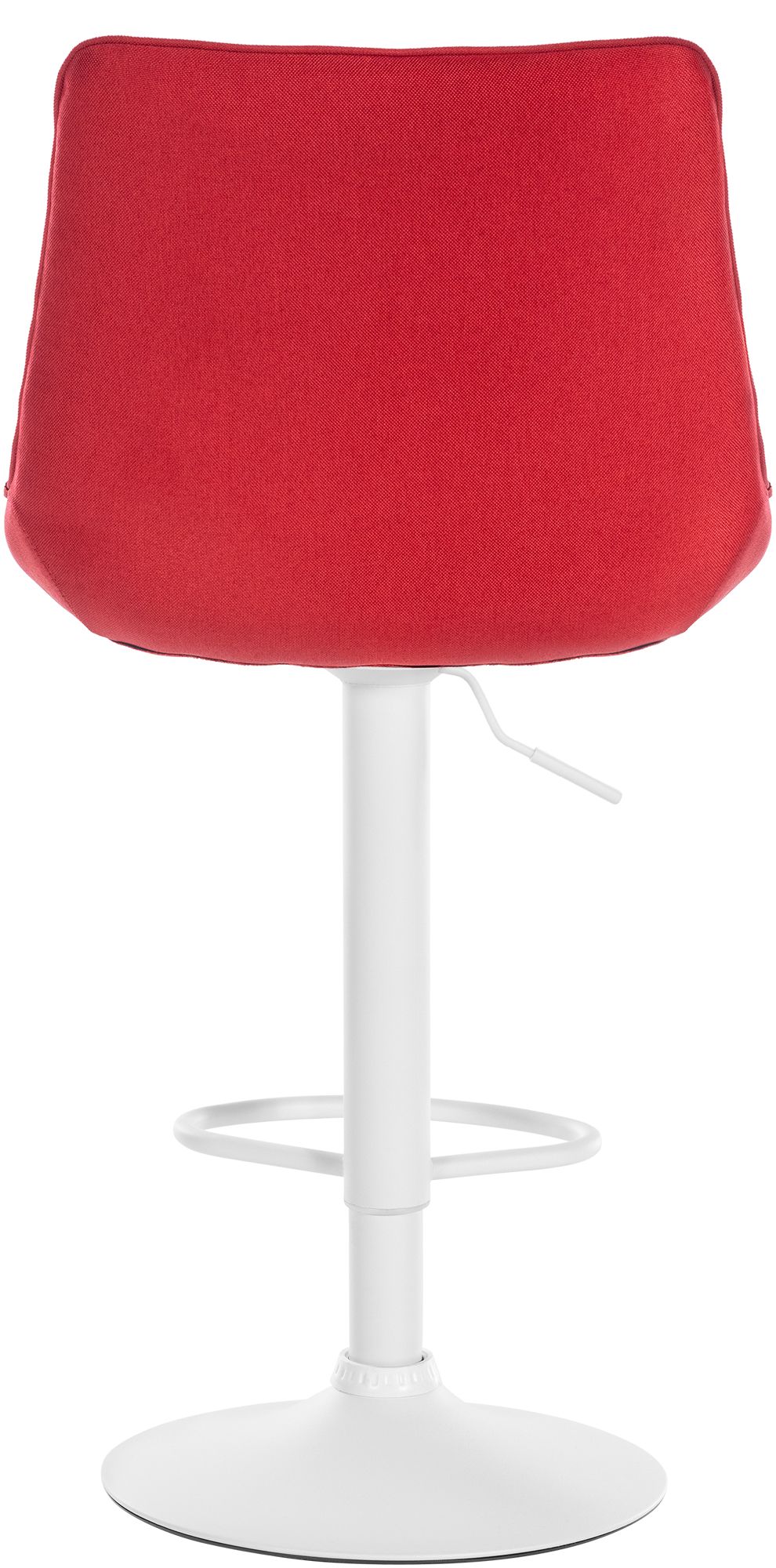 Tabouret de bar Toni en Tissu Pied trompette en Métal