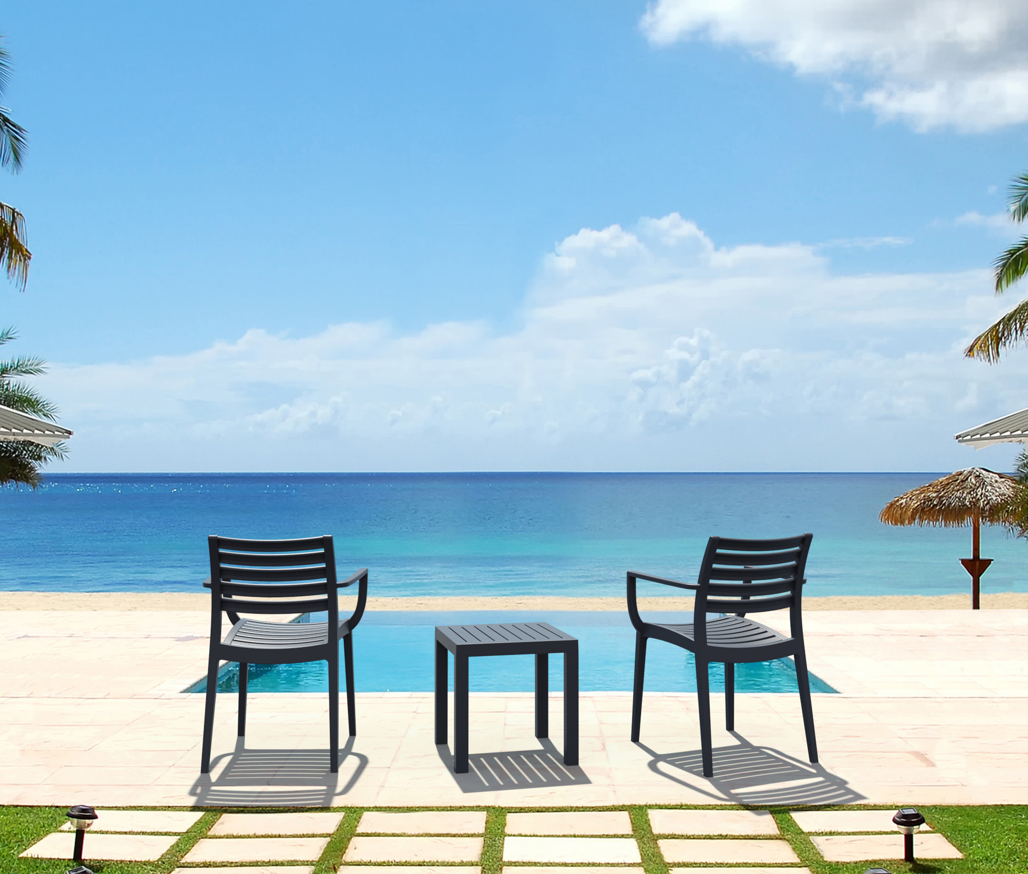 Table d'appoint pour le jardin jardin Ocean