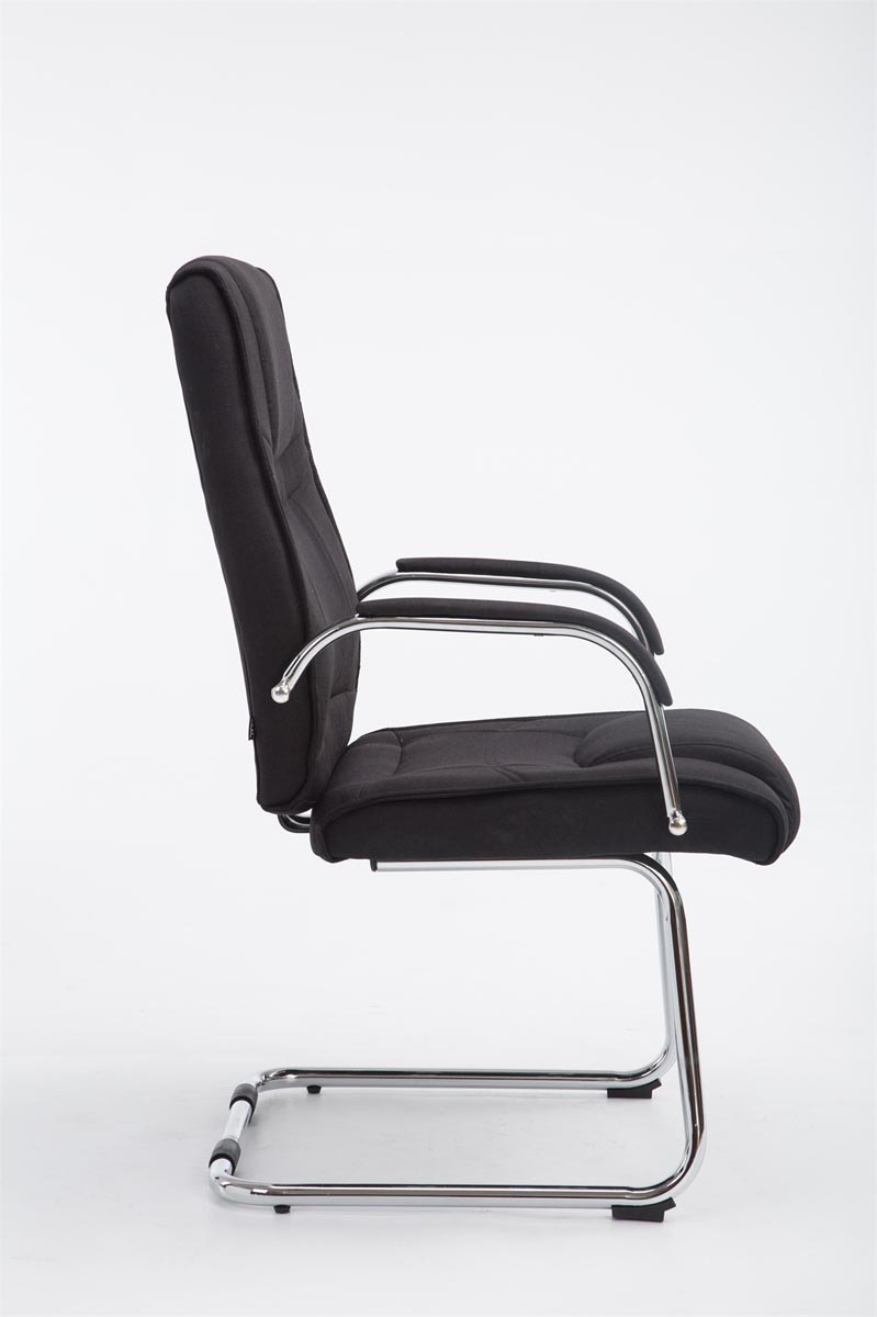 Chaise visiteur Attila tissu