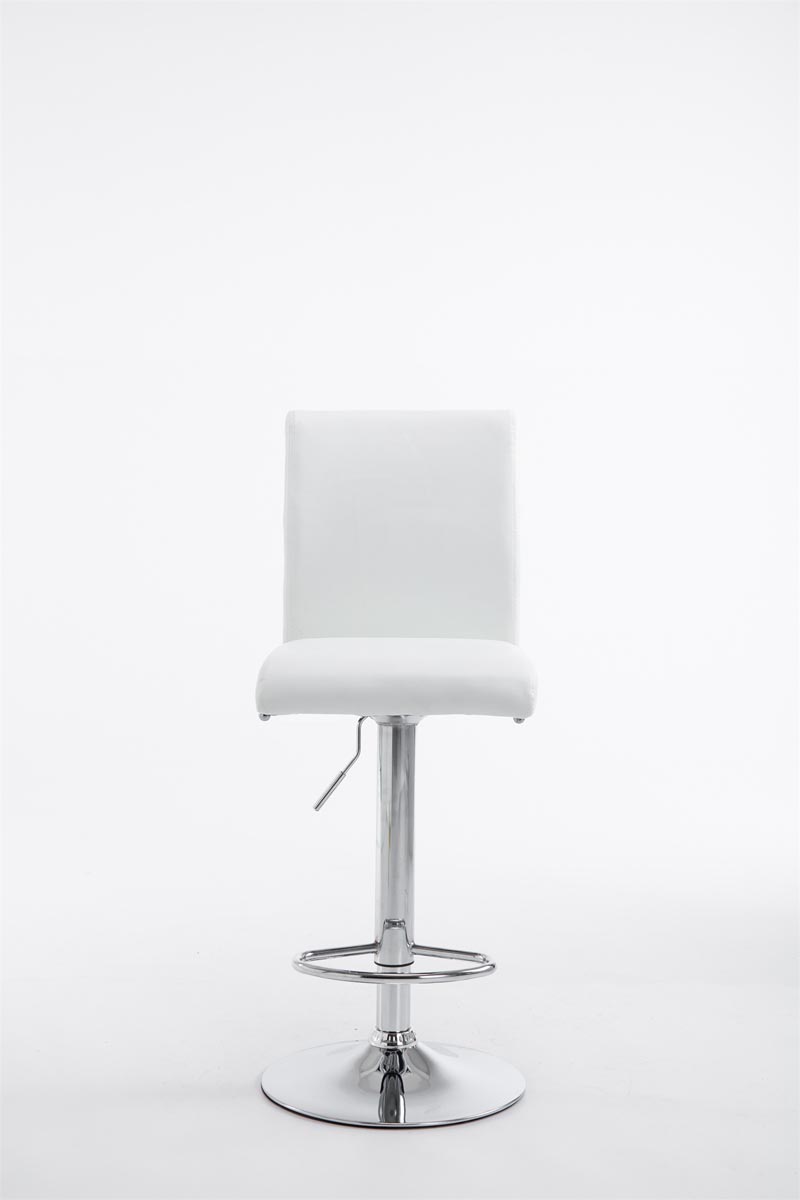 Tabouret de bar Köln en similicuir avec pied en métal
