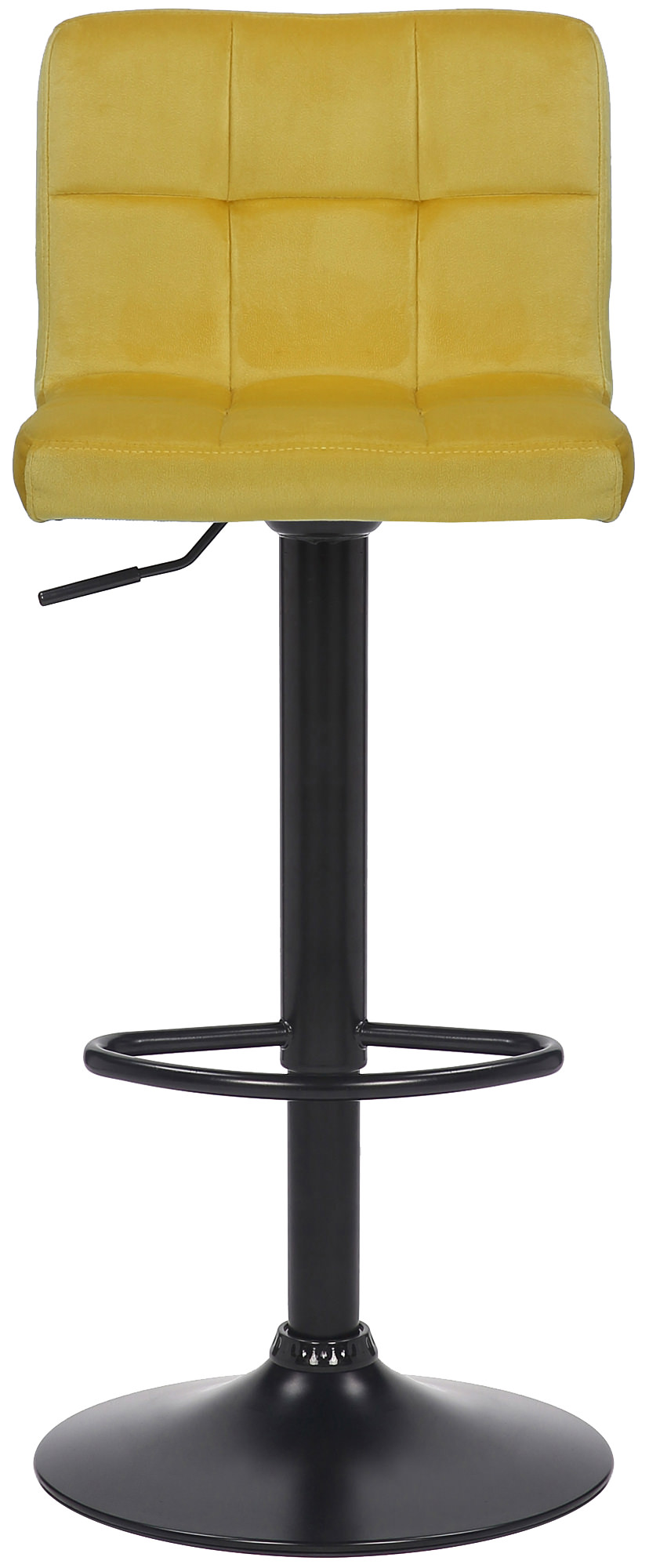 Lot de 2 Tabourets de bar Feni en velours