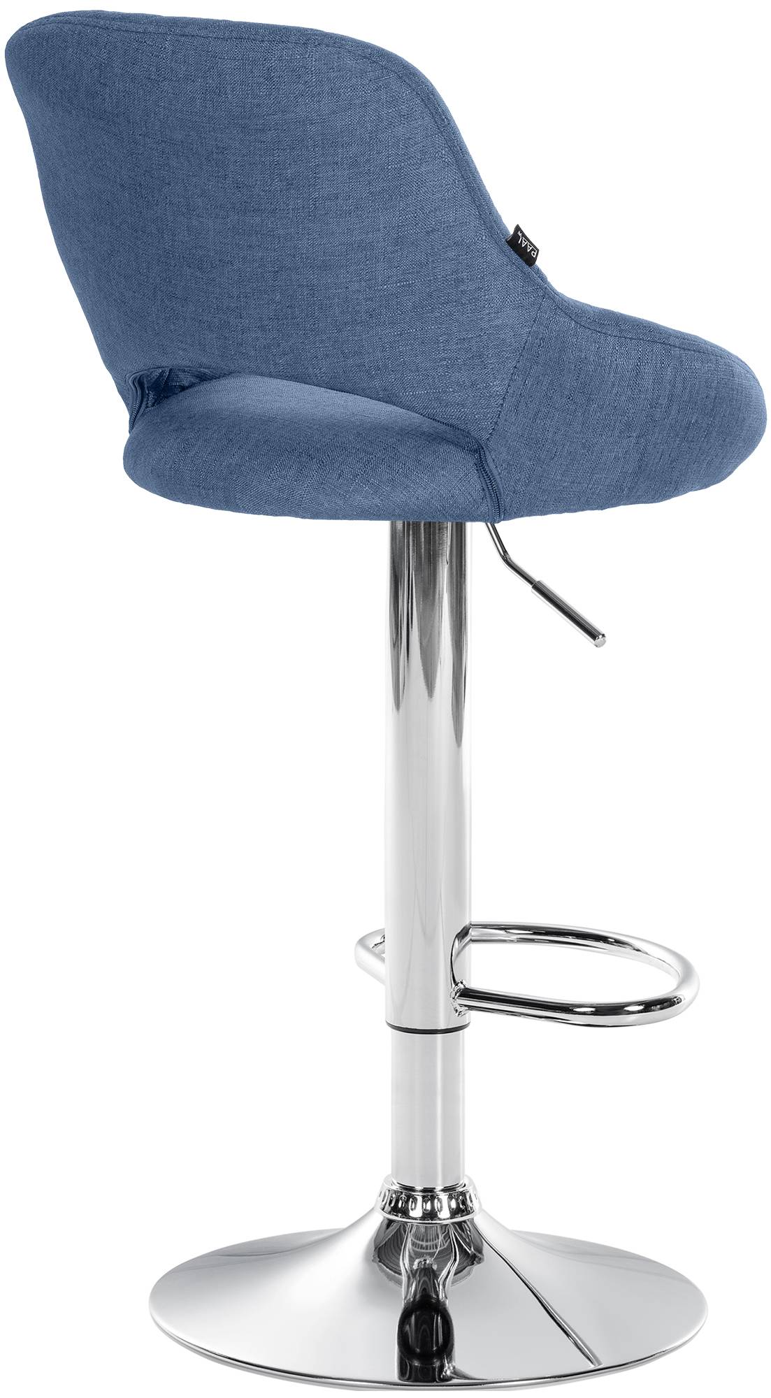 Lot de 2 tabourets de bar Milet en tissu