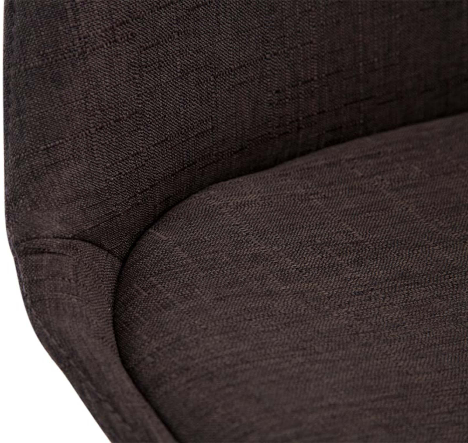 Lot de 4 chaises de salle à manger Borneo V2 en Tissu