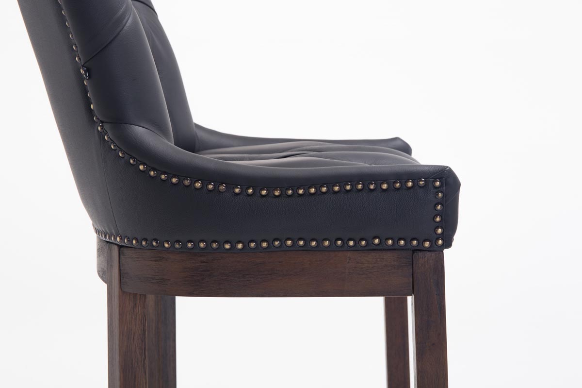 Lot de 2 Tabourets de bar Lakewood en véritable Cuir