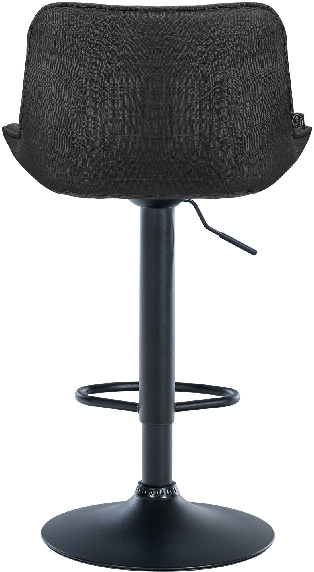 Lot de 2 tabourets de bar Vonore tissu