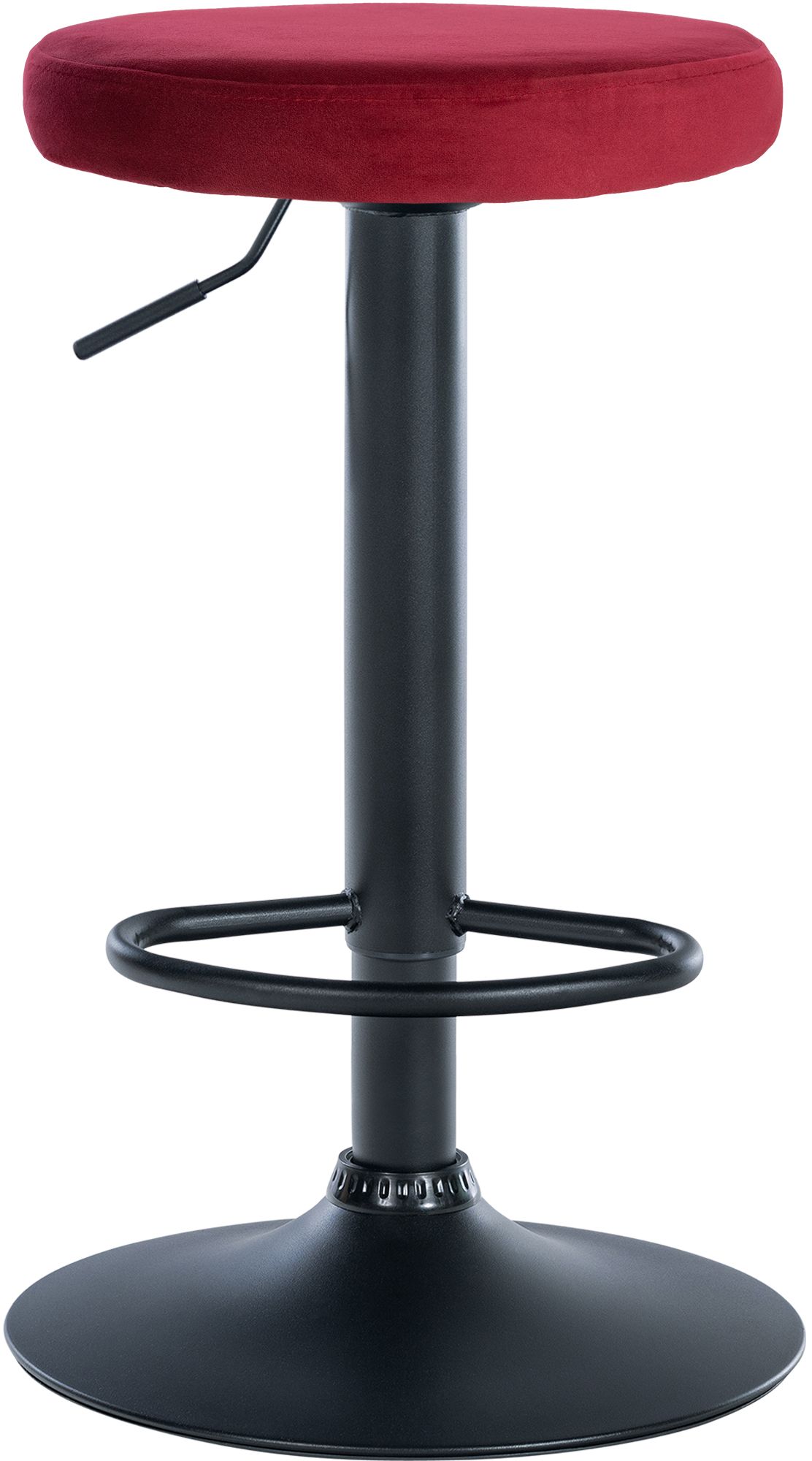 Lot de 2 tabourets de bar Ponte velours