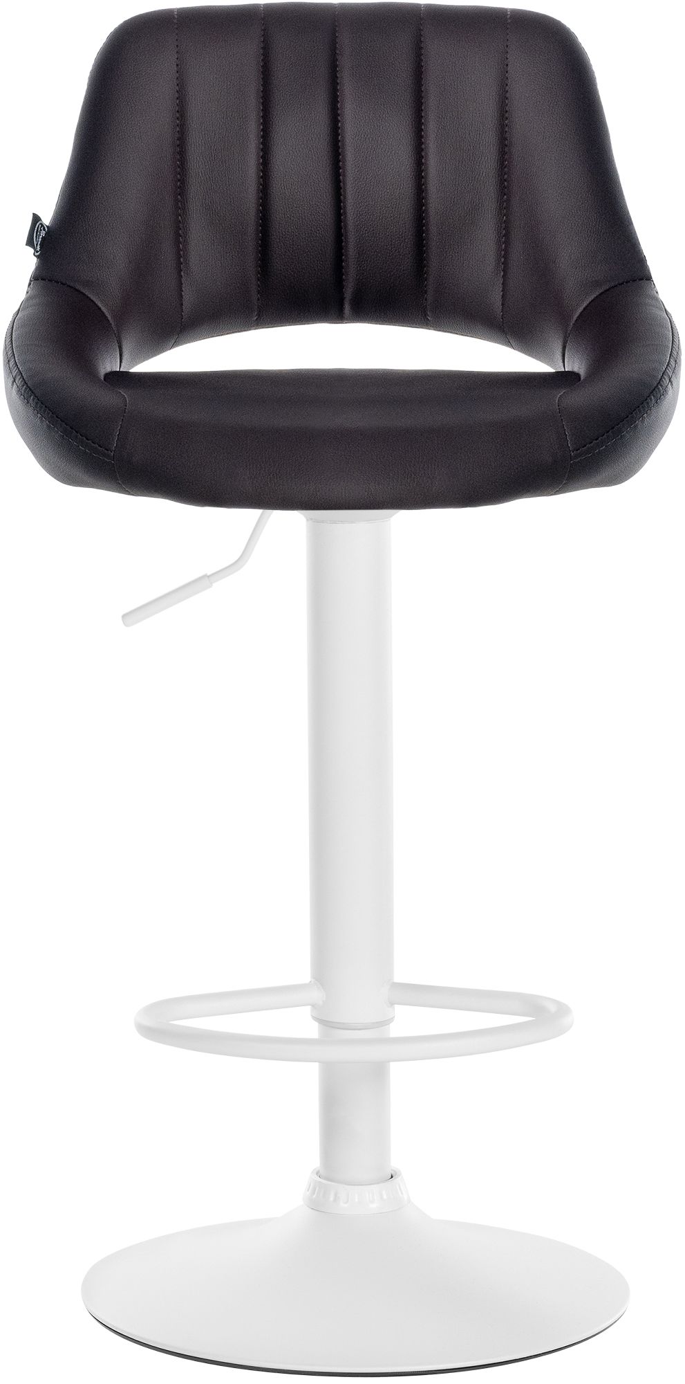 Lot de 2 tabourets de bar Milet en similicuir
