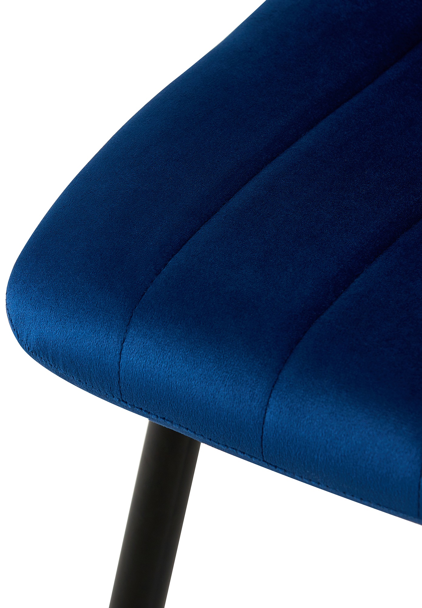 Chaise de salle à manger Dijon avec Piètement en métal noir