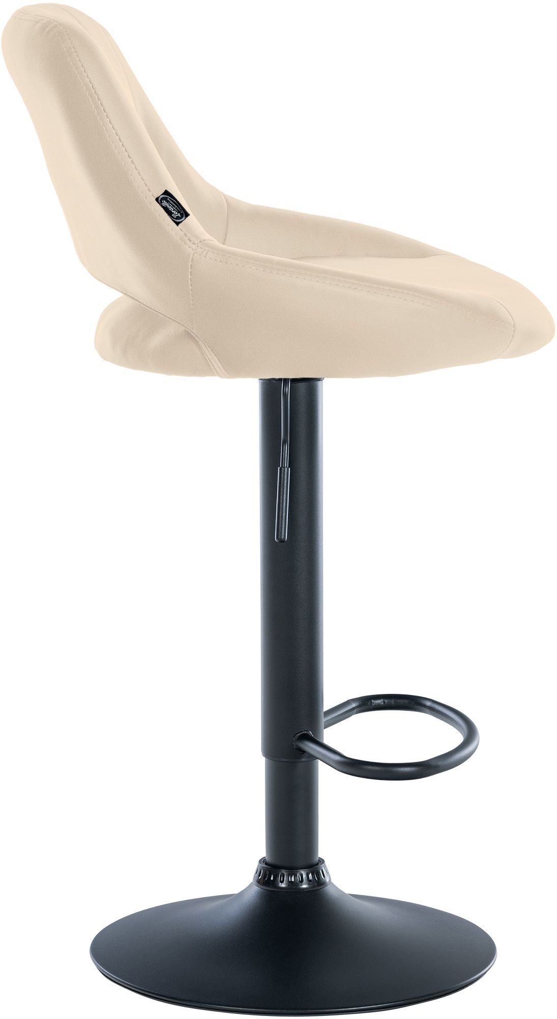 Lot de 2 tabourets de bar Milet en similicuir