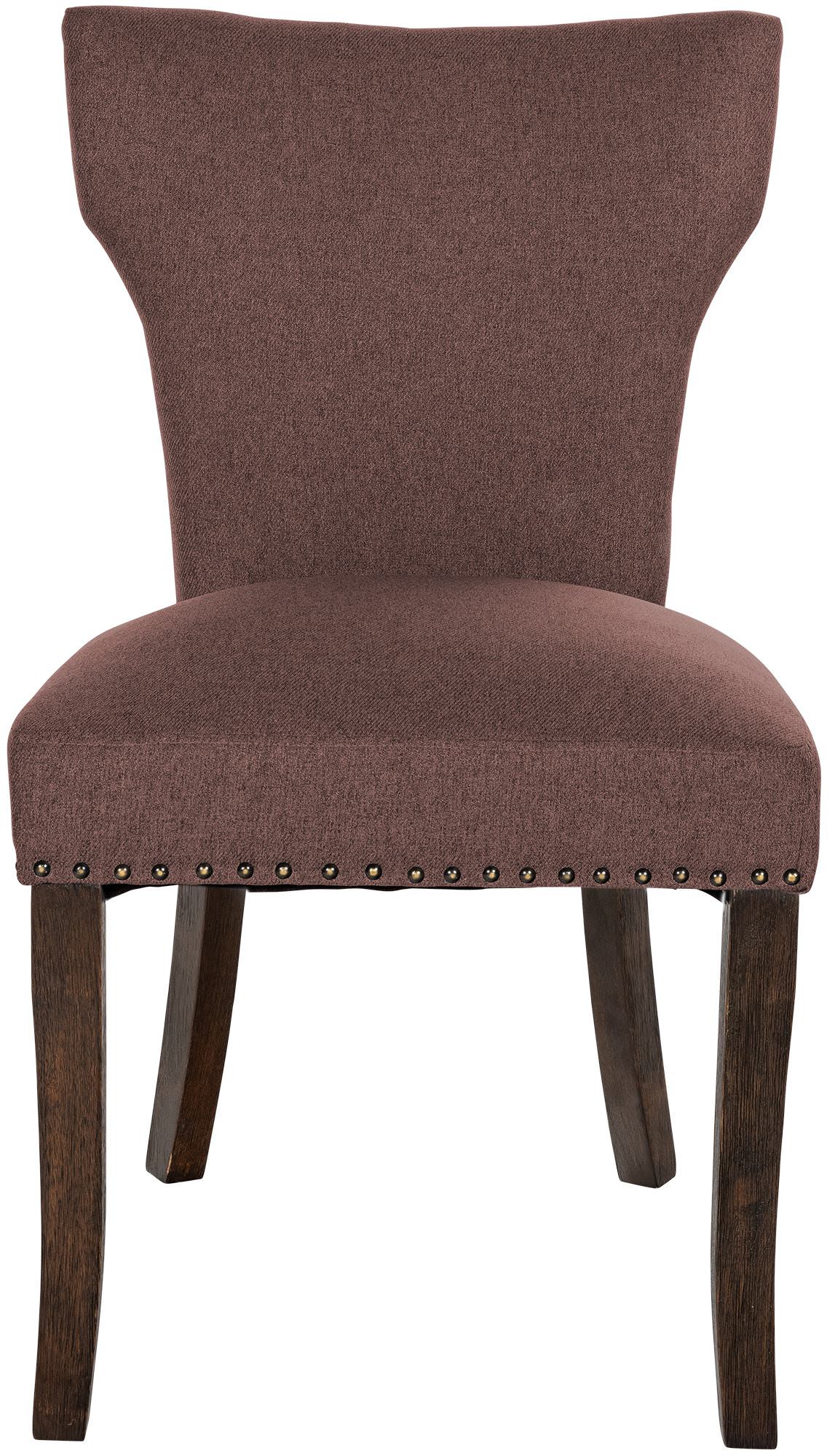 Lot de 2 chaises de salle à manger Zadar tissu