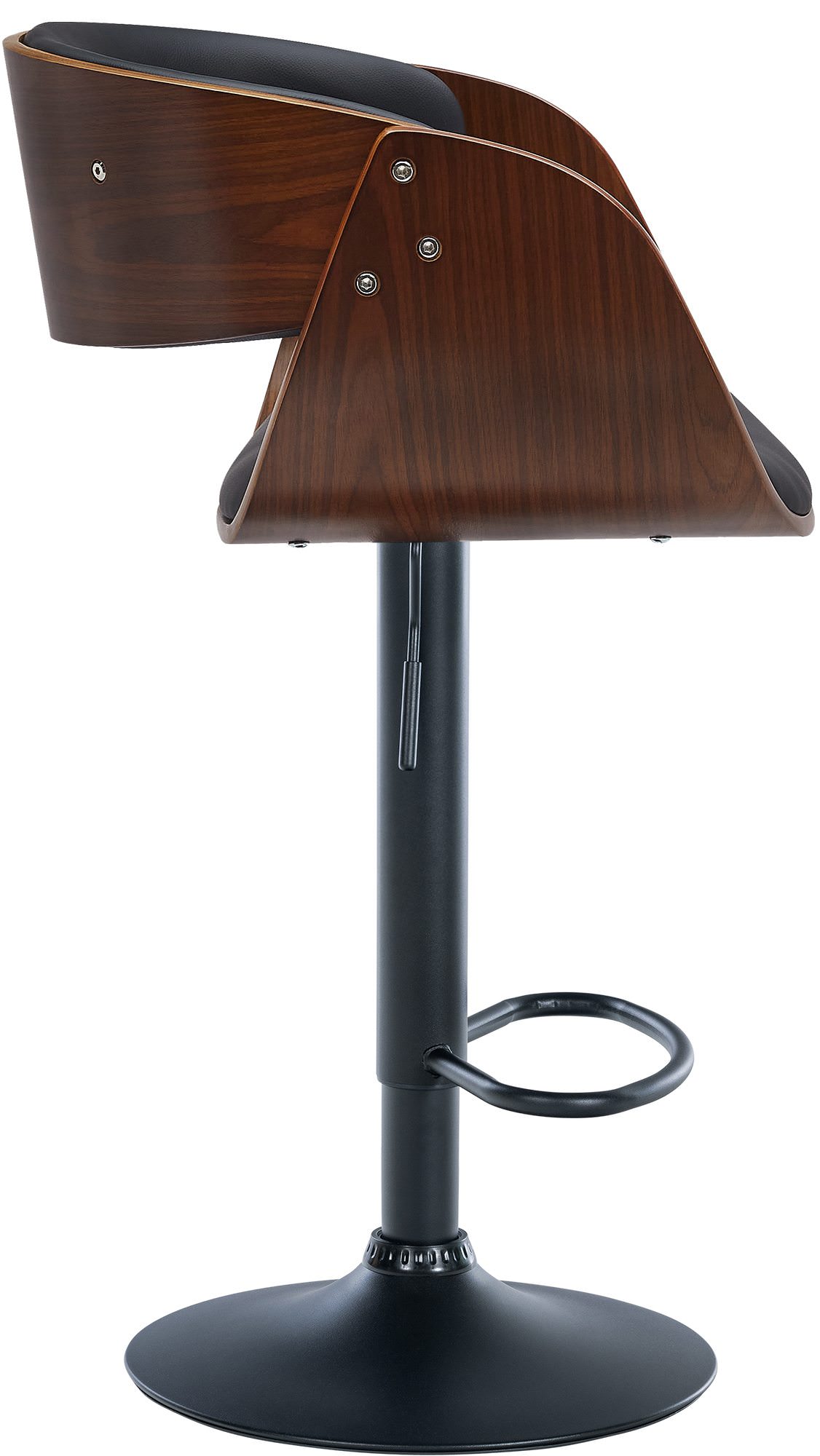 Lot de 2 tabourets de bar Portmore en similicuir